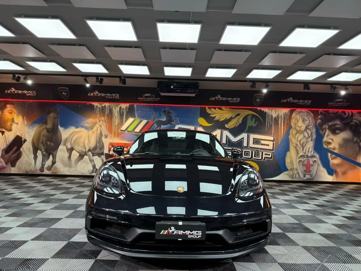 Porsche 718 Spyder 718 Cayman 2.5 GTS 365cv pdk (888) Nero - 2