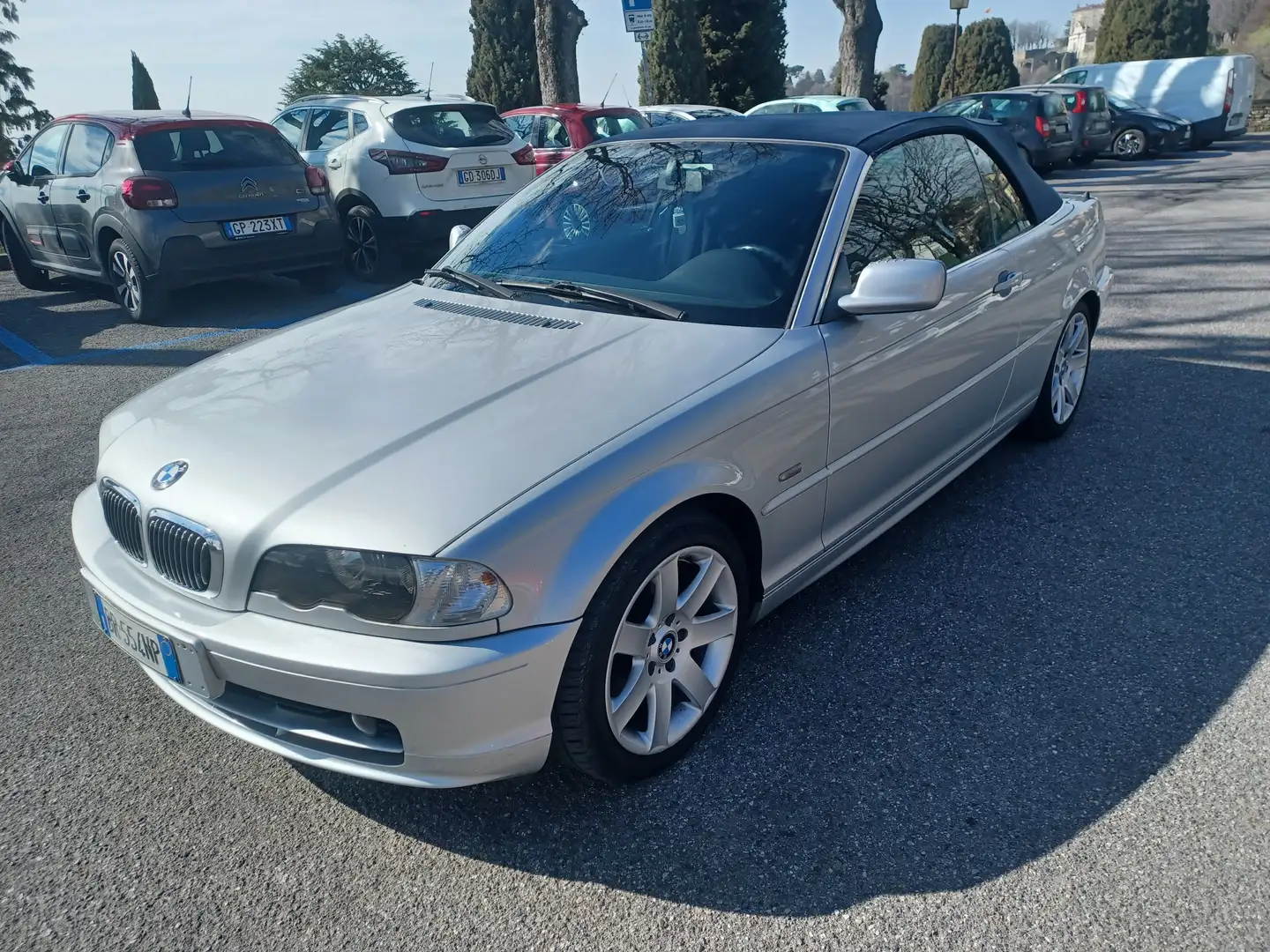 BMW 320 320ci Cabrio 170cv**HARD TOP*STEPTRONIC Grigio - 1
