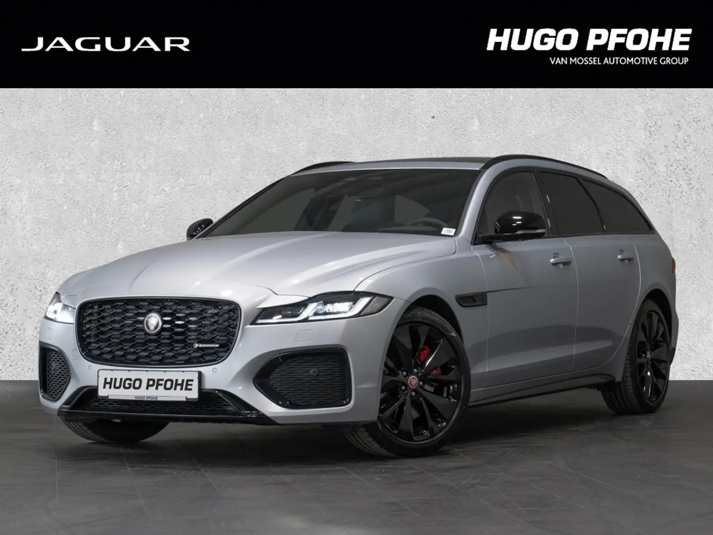 Jaguar XF R-DYNAMIC BLACK D200 Sportbrake Srebrny - 1