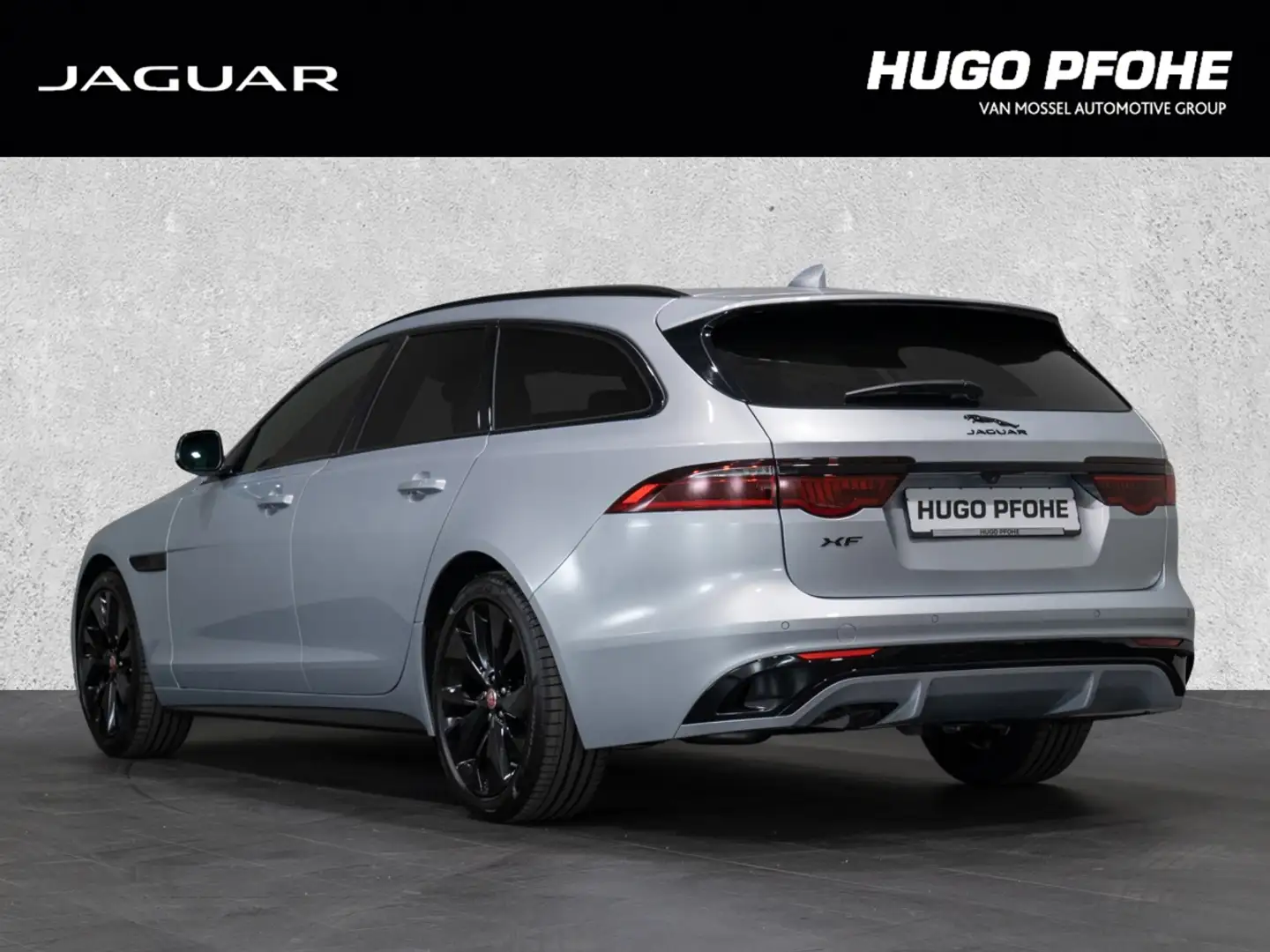 Jaguar XF R-DYNAMIC BLACK D200 Sportbrake Srebrny - 2