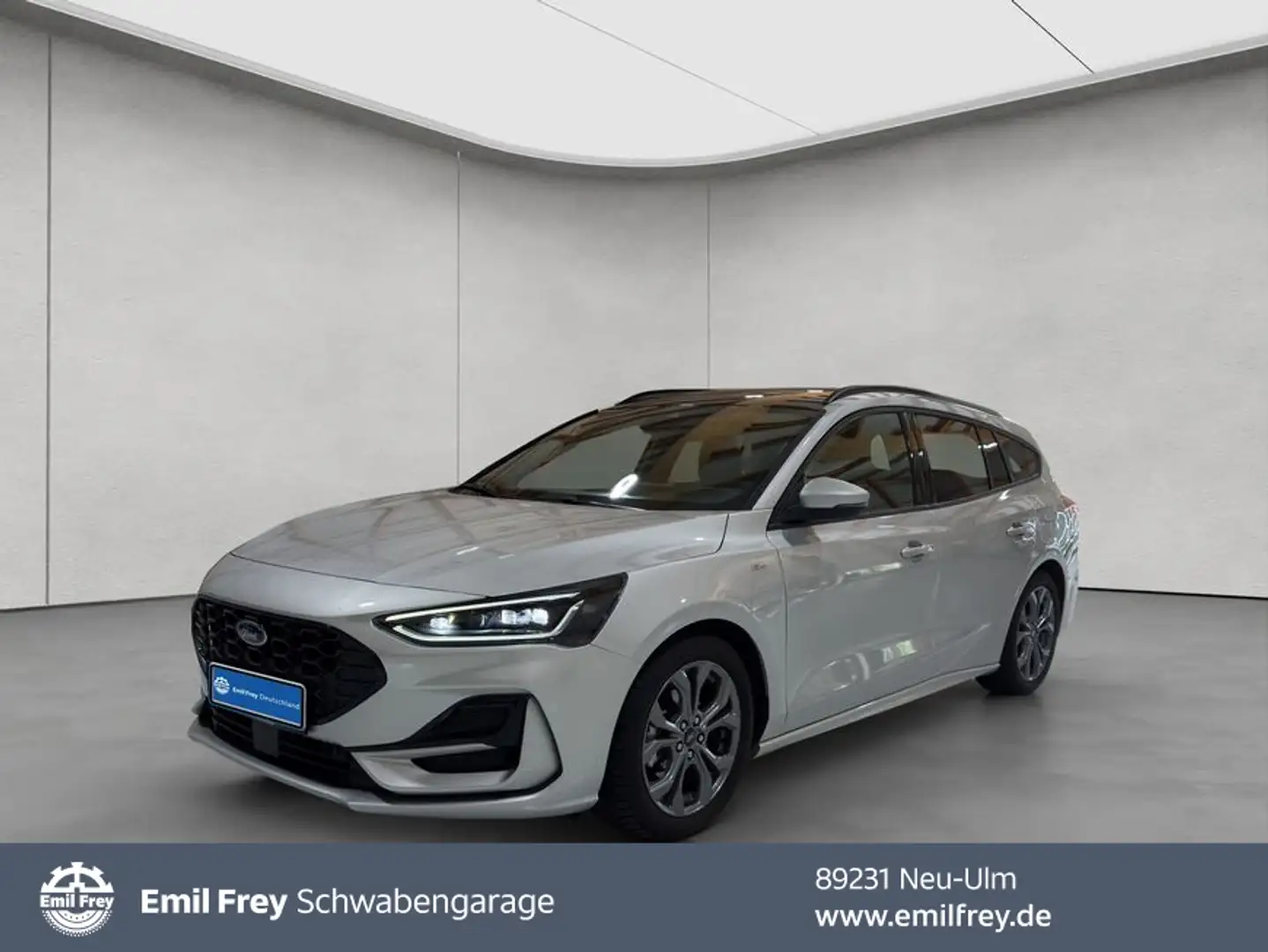 Ford Focus Turnier 1.0 EcoBoost Hybrid Aut. ST-LINE X Zilver - 1