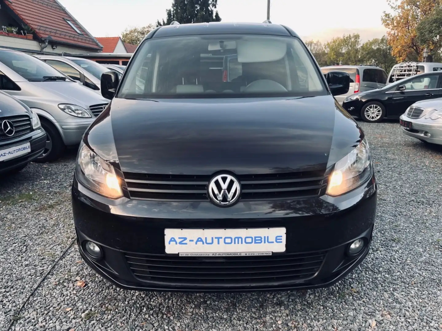 Volkswagen Caddy Maxi lang, 1. Hand, Motor überholt, top Noir - 2