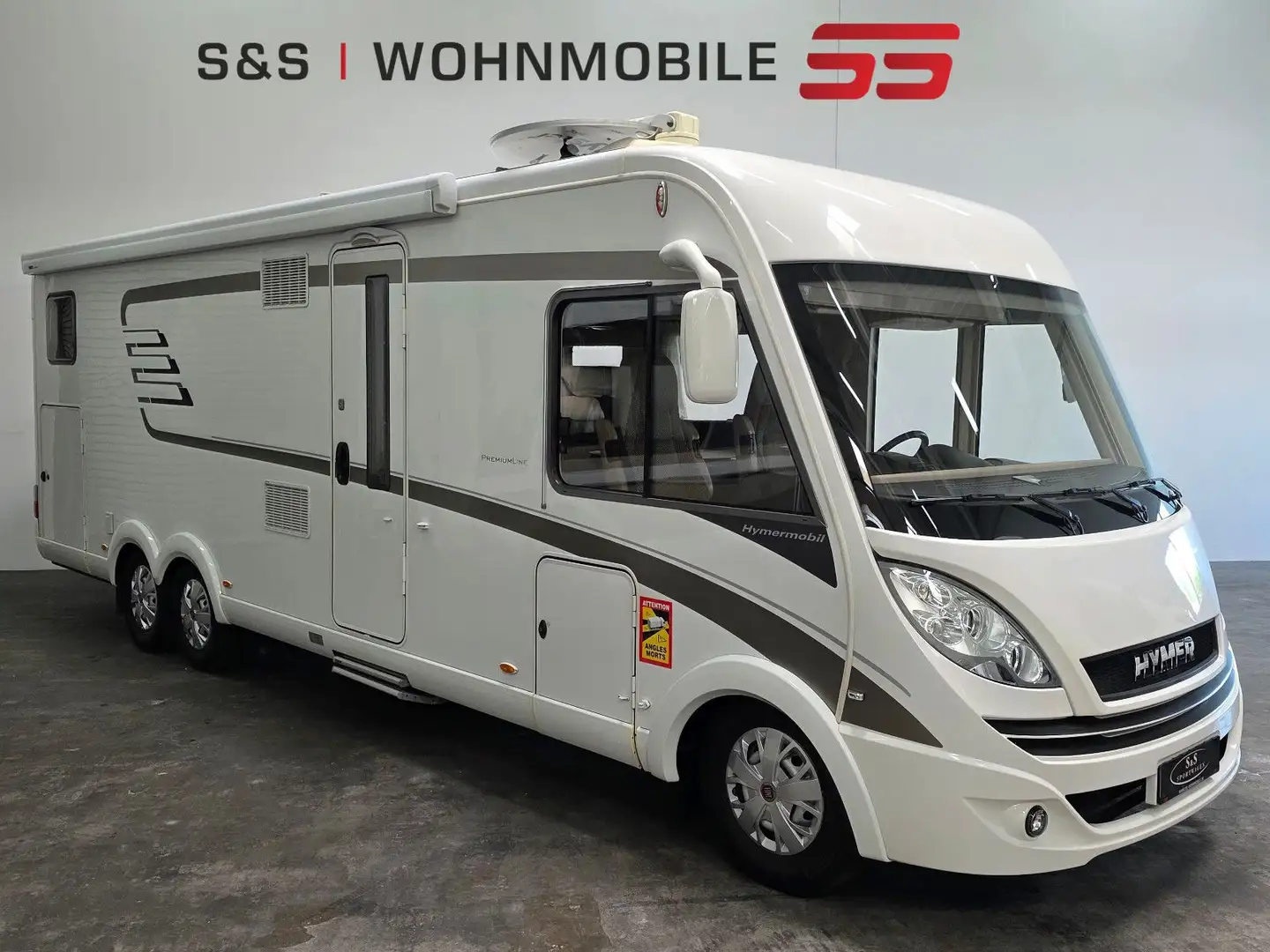 Hymer/Eriba B 778 PL*1.Hand/E&P/Dachklima/Lithium/Solar* Weiß - 1