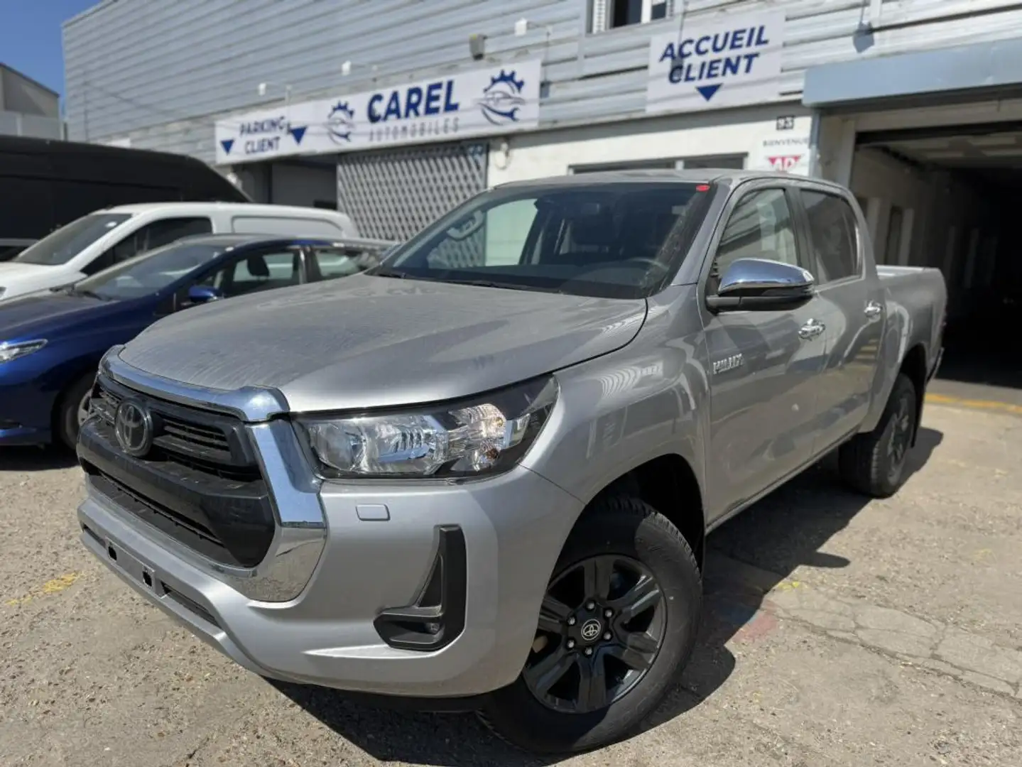 Toyota Hilux IV 4WD 2.4 D-4D 150 DOUBLE CABINE Gris - 2