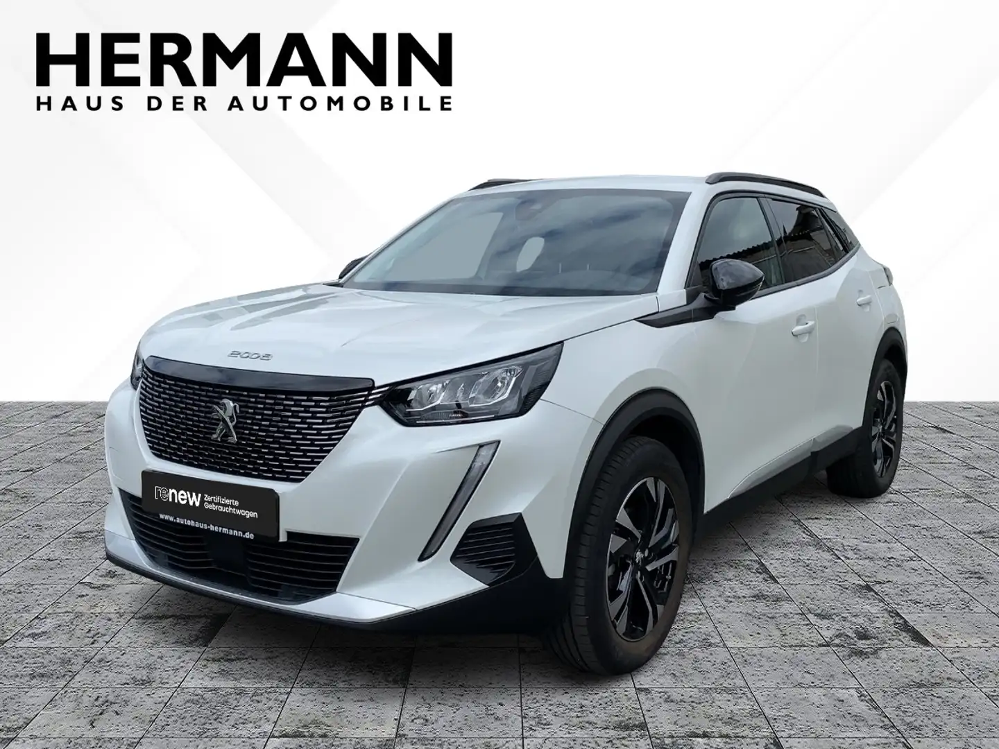 Peugeot 2008 1.2 PureTech 130 Allure Pack AHK*CAM*LED*LM Weiß - 1