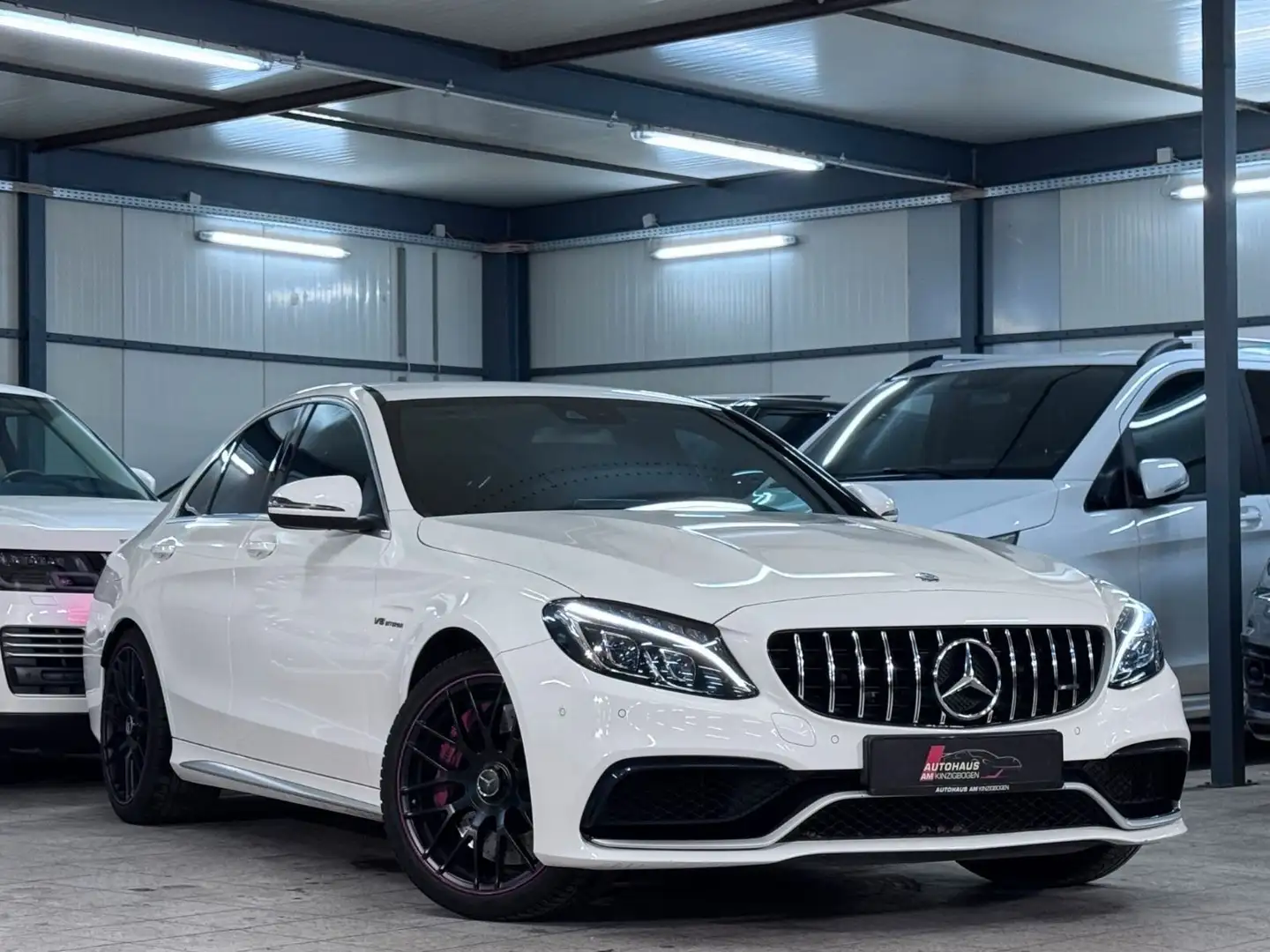Mercedes-Benz C 63 AMG C 63 S AMG Lim. DRIVERS*CMND*KLAPPE*POLAR* Weiß - 1