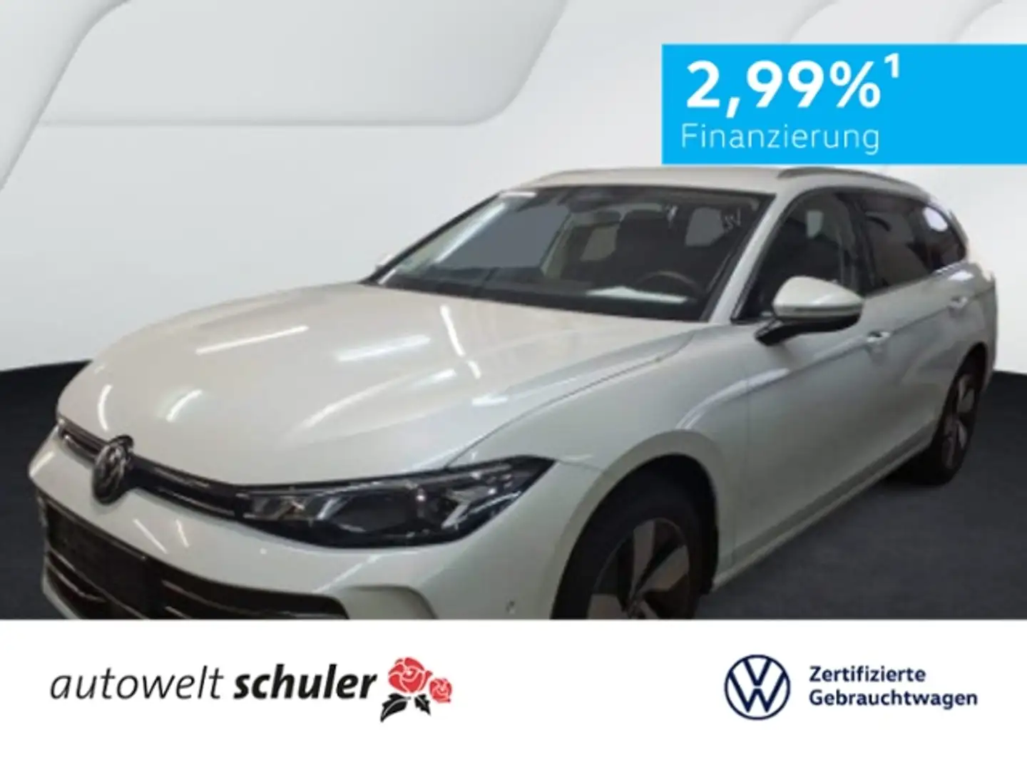 Volkswagen Passat Variant 1,5 eTSI DSG Business AHK Weiß - 1