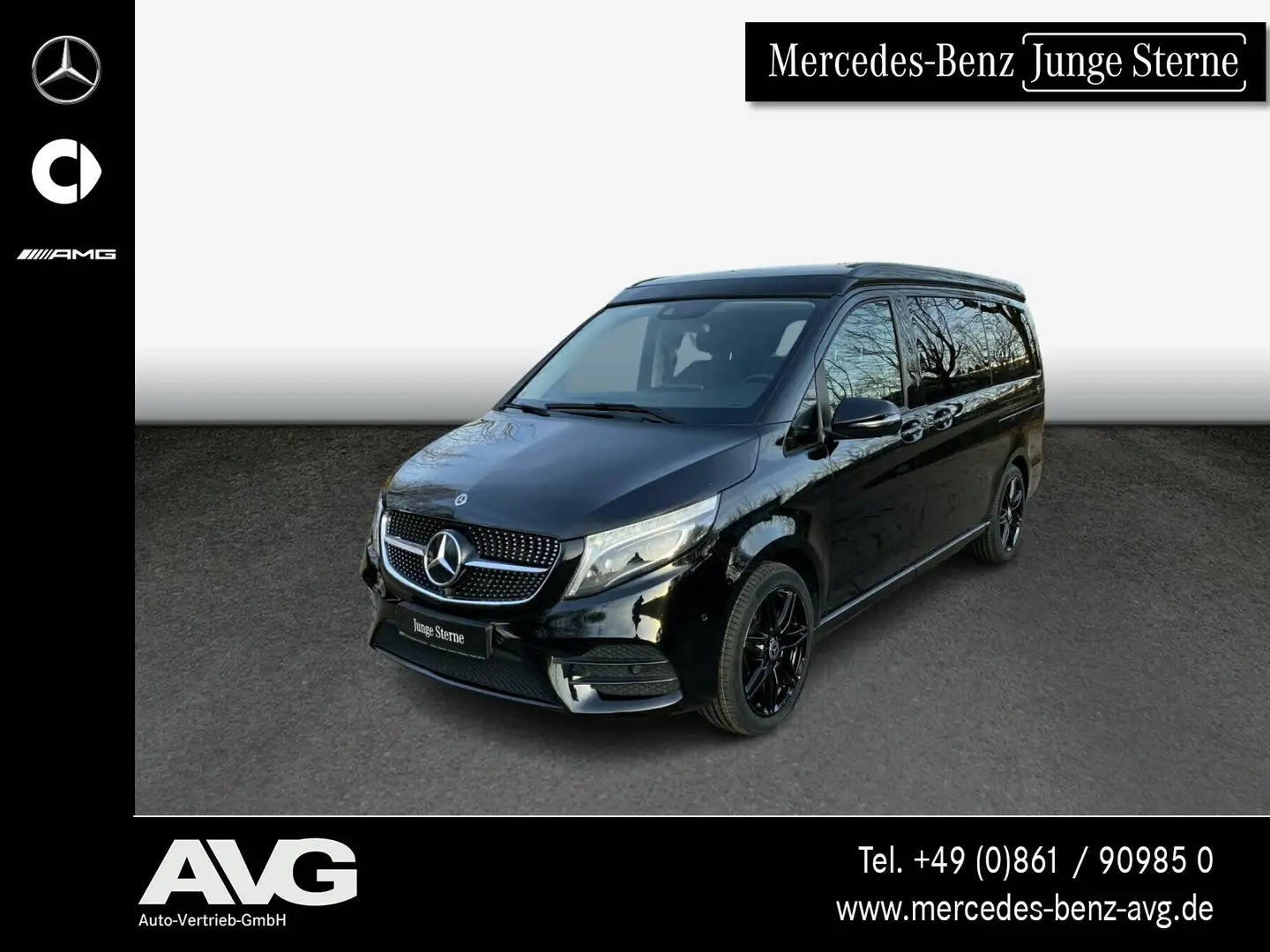 Mercedes-Benz Marco Polo MARCO POLO 300d 4M HORIZON 360° AMG MBUX AHK RFK Schwarz - 1