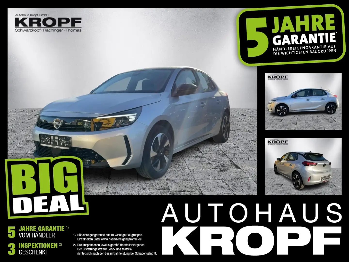 Opel Corsa F e Edition FIN ab 2,99% LED+SHZ+.+KlimaA Gris - 1