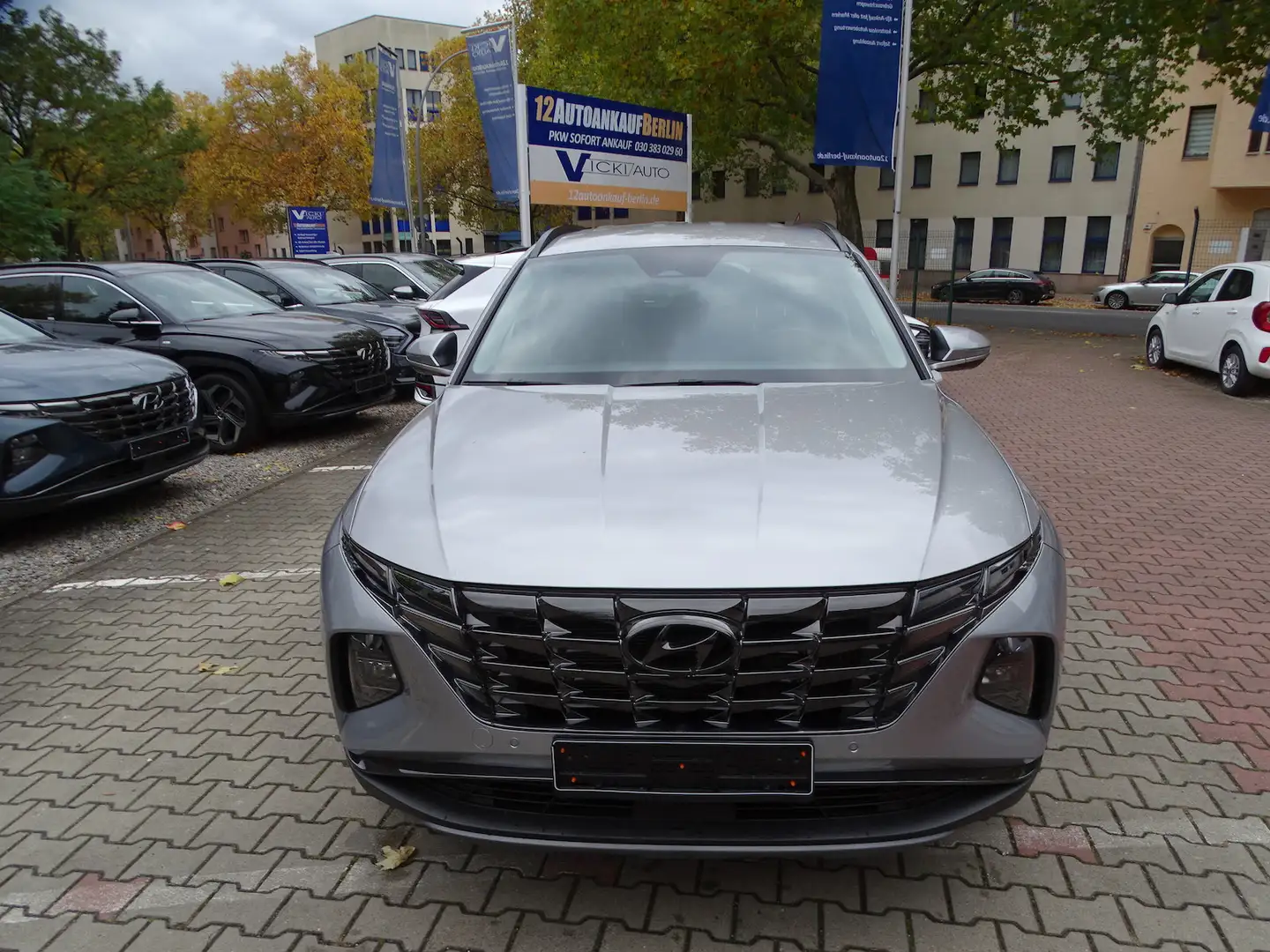 Hyundai TUCSON 1.6 Prime Plug-In Hybrid 4WD Autom. Gris - 2