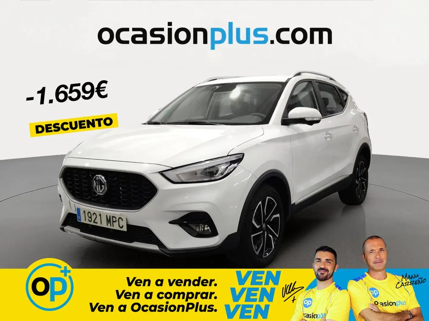 MG ZS 1.0 T-GDI Luxury Aut. 82kW Blanco - 1