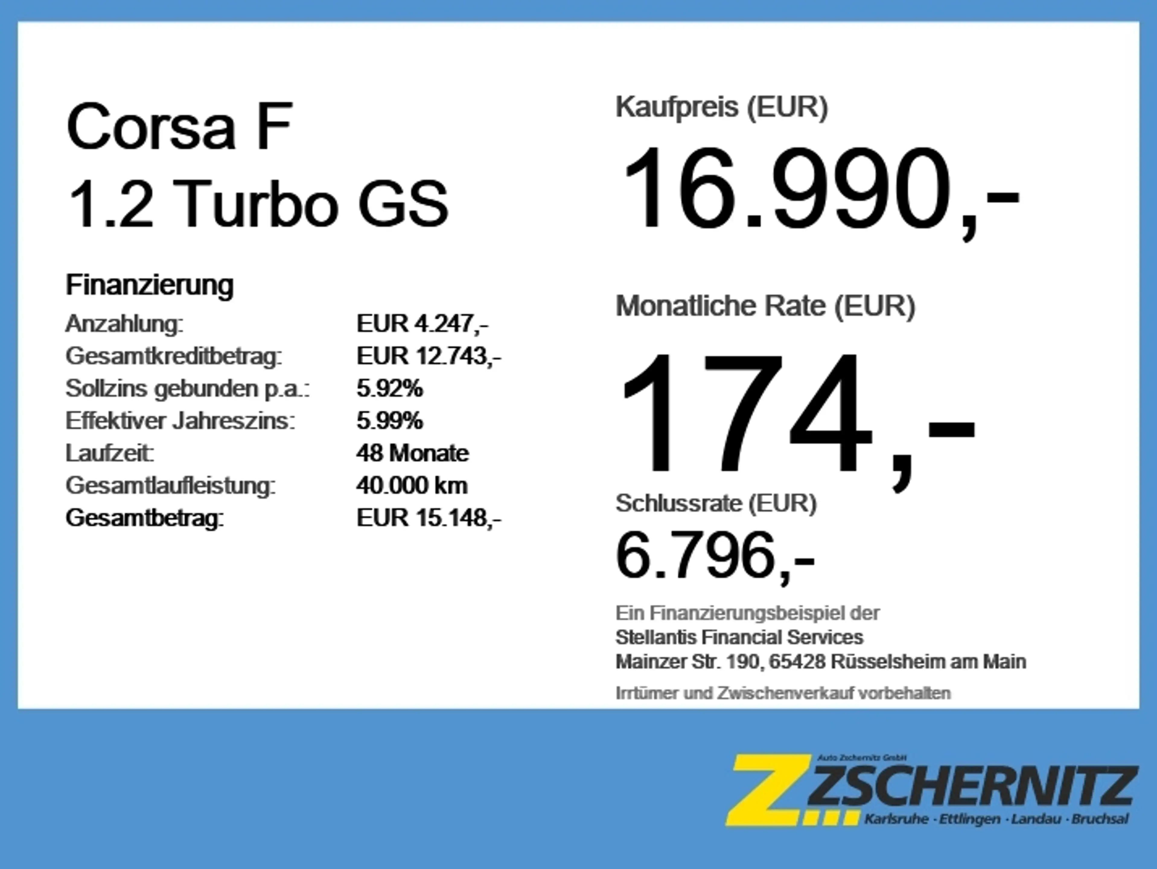 Opel Corsa F 1.2 Turbo GS LED+Navi+SHZ+Fernlichtass. — photo 6