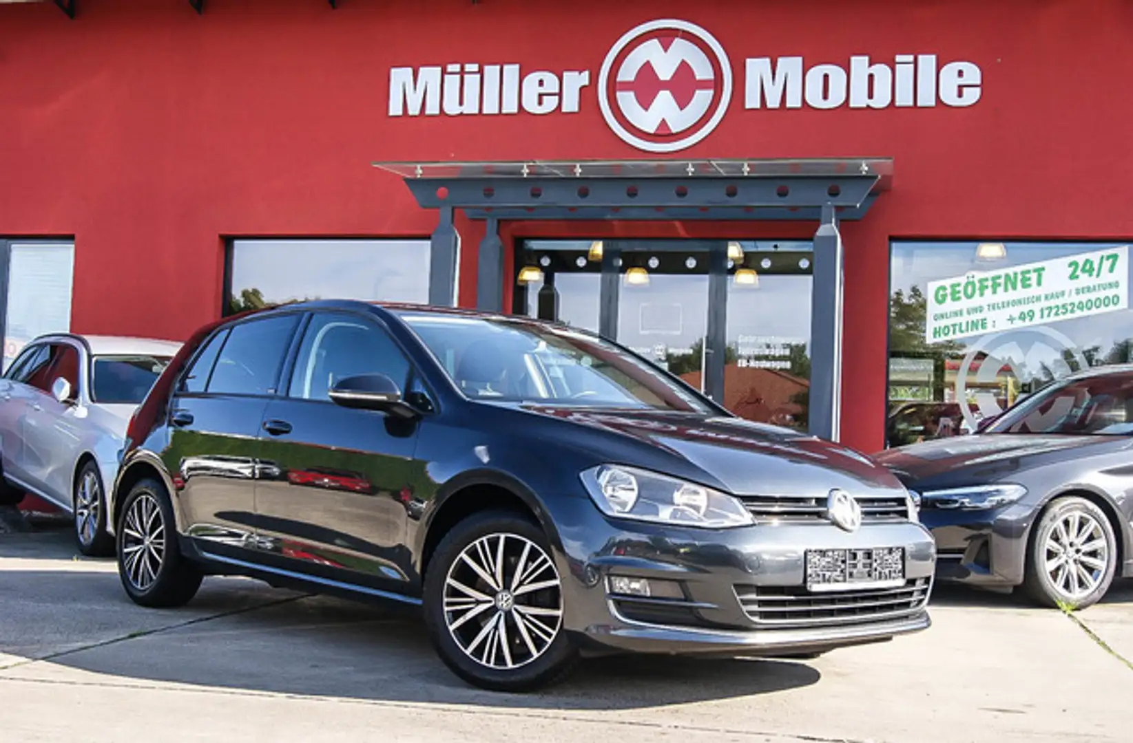 Volkswagen Golf VII Allstar 16TDI NAVIGATION SIHZG TEMPOMAT Šedá - 1