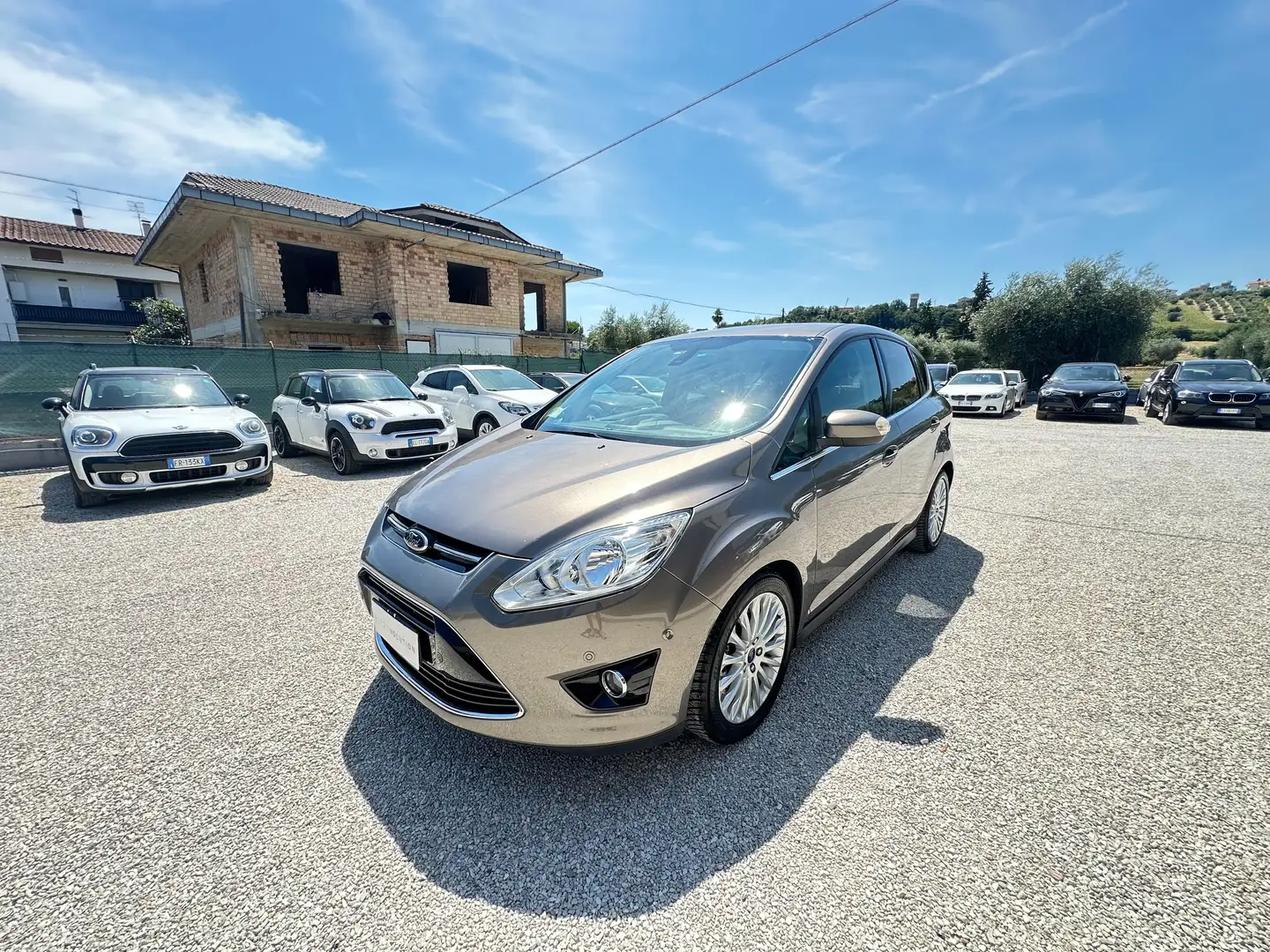 Ford C-Max 1.6 TDCi 115cv Titanium 77.708km unico proprietari Grigio - 2