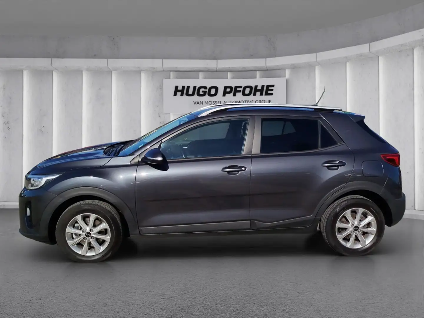 Kia Stonic Vision 1.2 Navi SHZ LM KlimaA PDC Grau - 2
