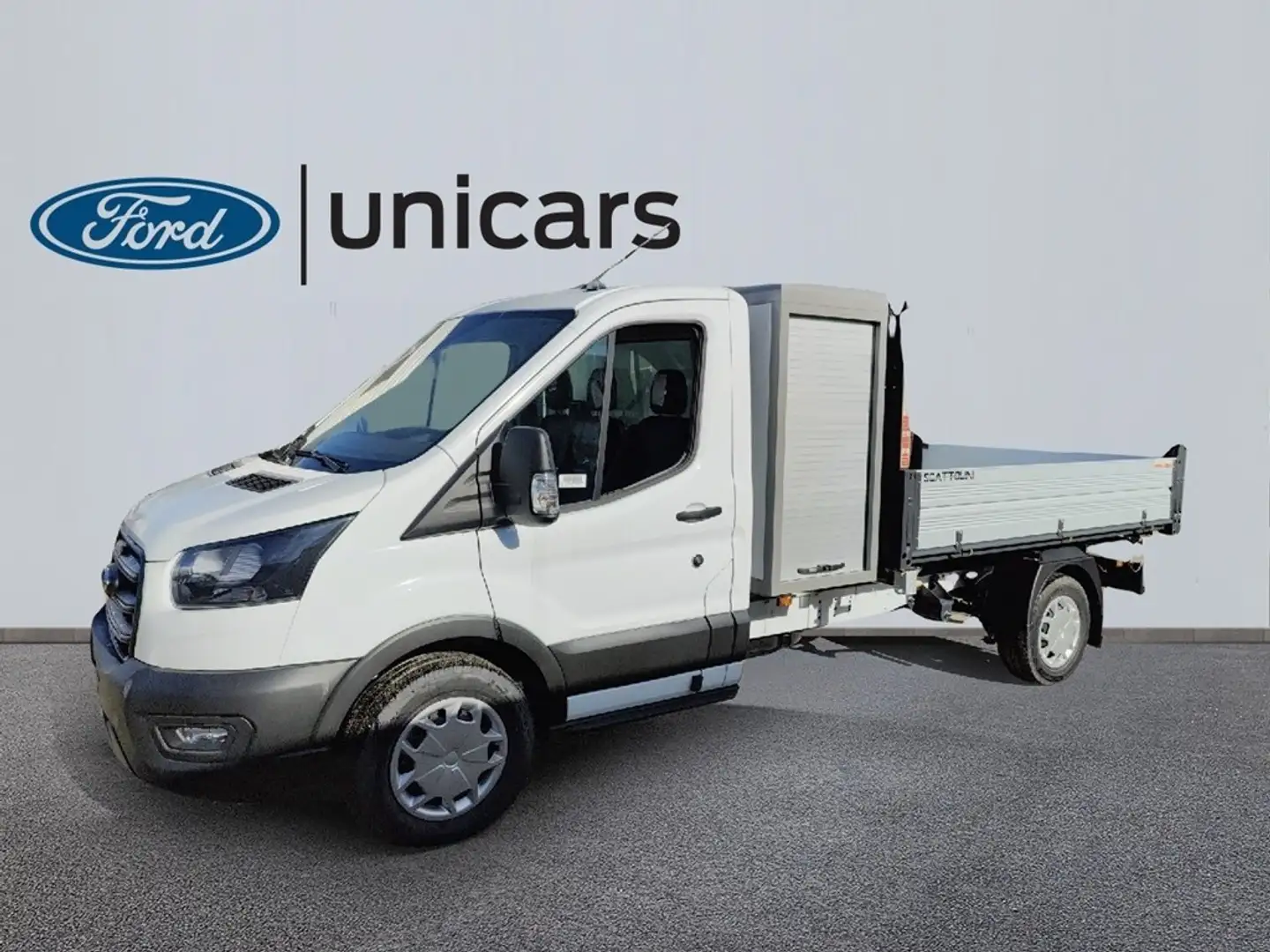 Ford Transit Trend - Kipper - 2.0 TDCI 130PK - Direct leverbaar Blanc - 1