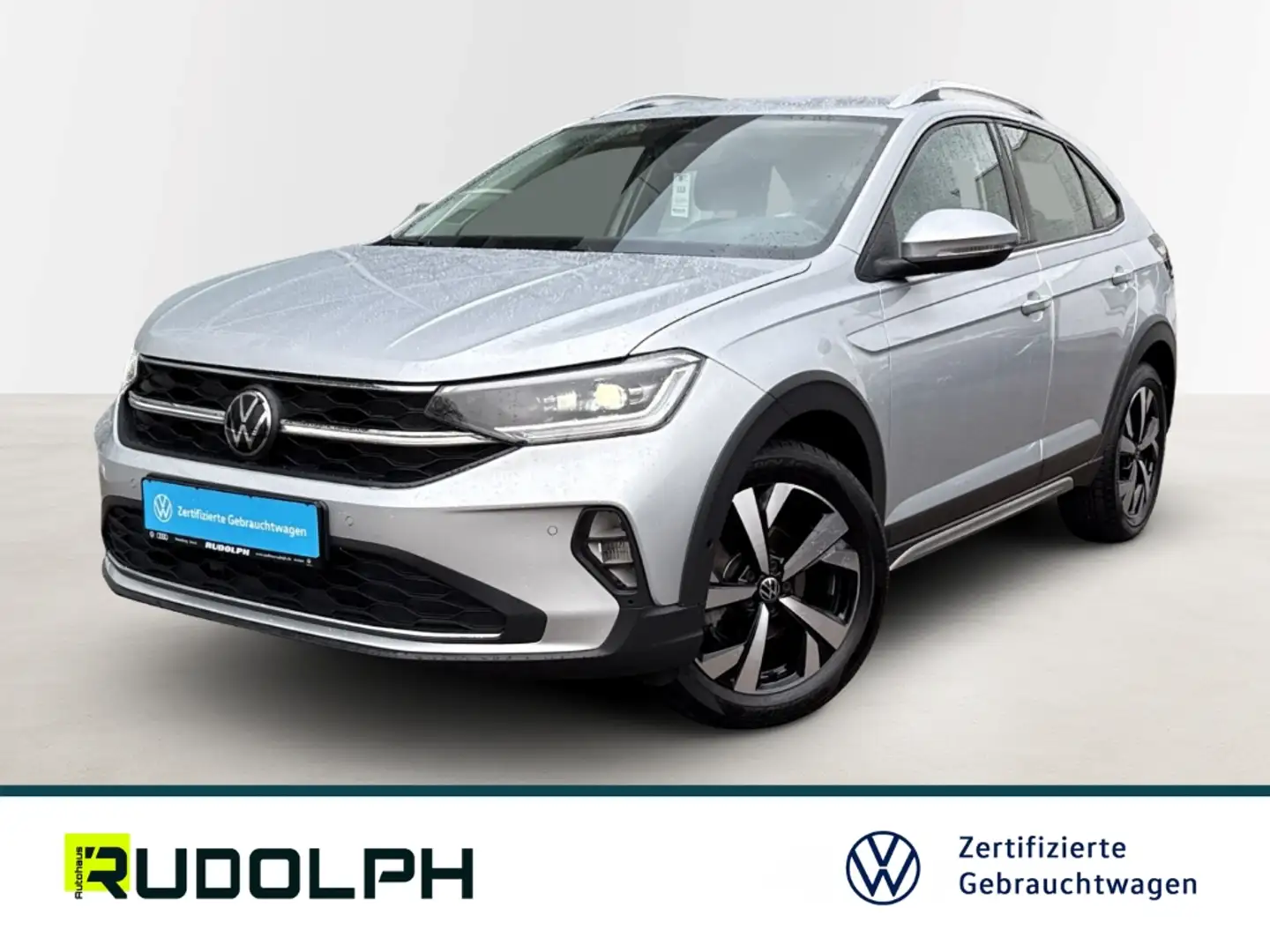 Volkswagen Taigo Style 1.0 TSI DSG LED Navi ACC SHZ Fernlichtass. Silber - 1