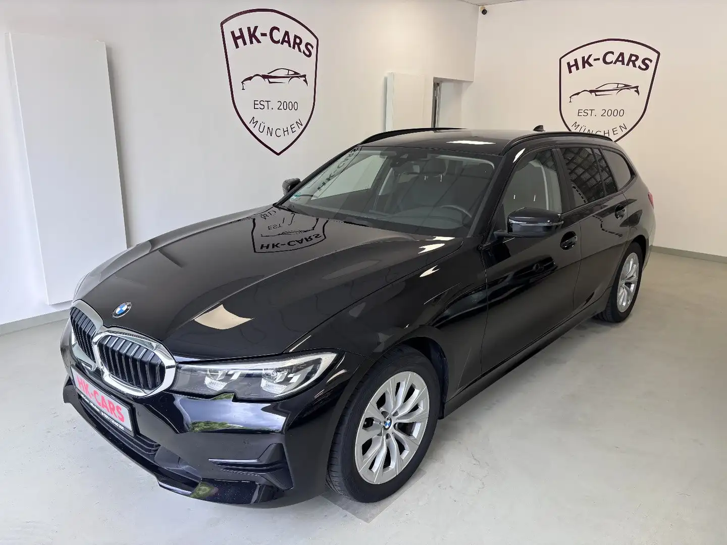BMW 318 d Advantage 1.Hd./LED/Automatik/Teilleder Noir - 1