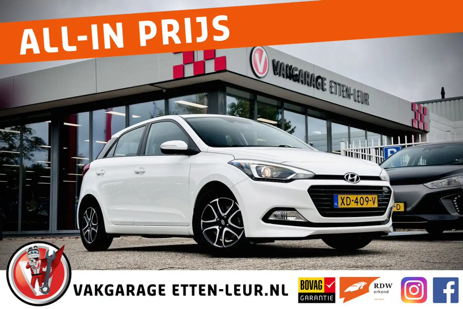 Hyundai i20 1.0 T-GDI Comfort | TREKHAAK | CLIMA | CRUISE Blanc - 1