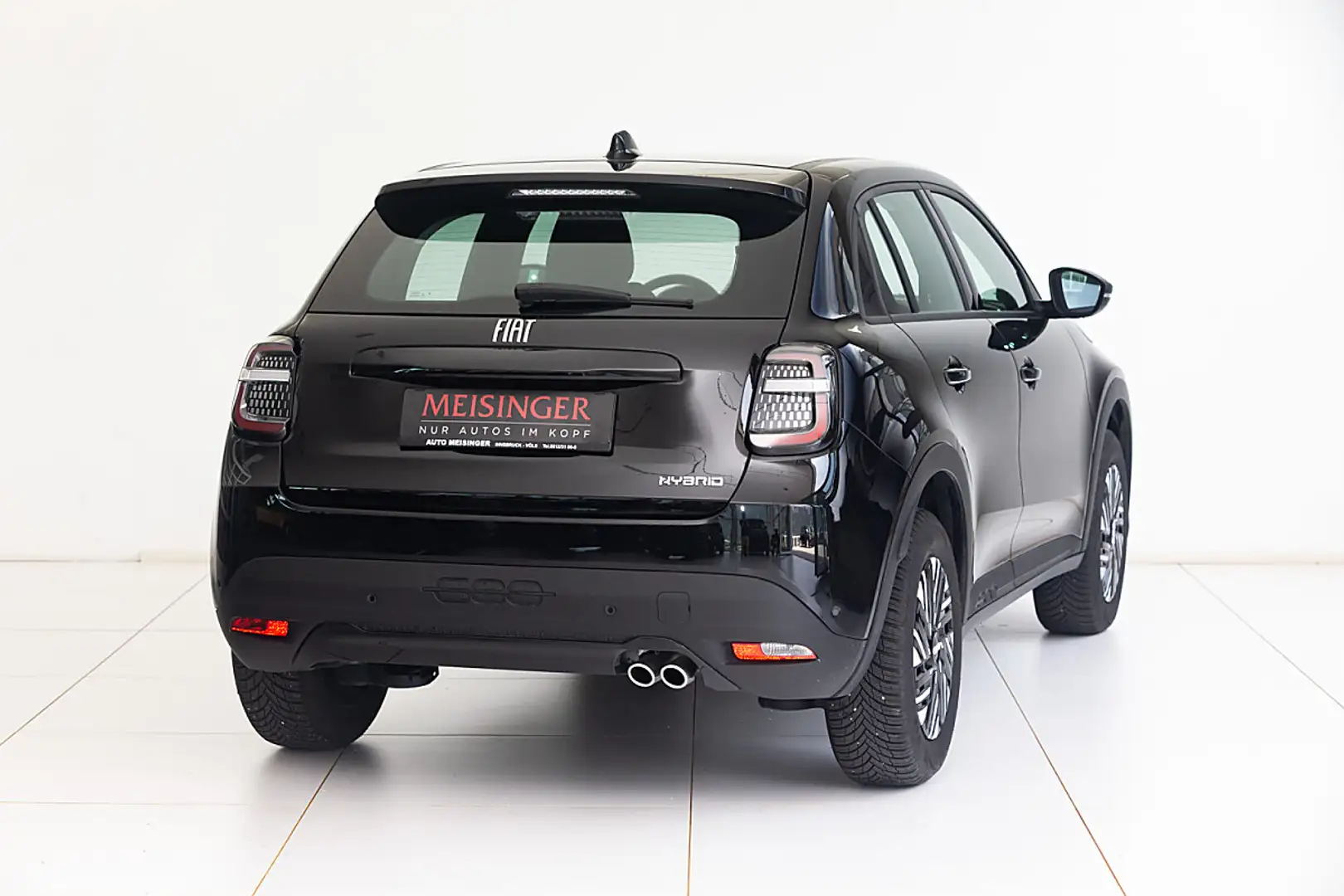 Fiat 600 Hybrid mHEV 145 6-Gang eDCT Pop Schwarz - 2