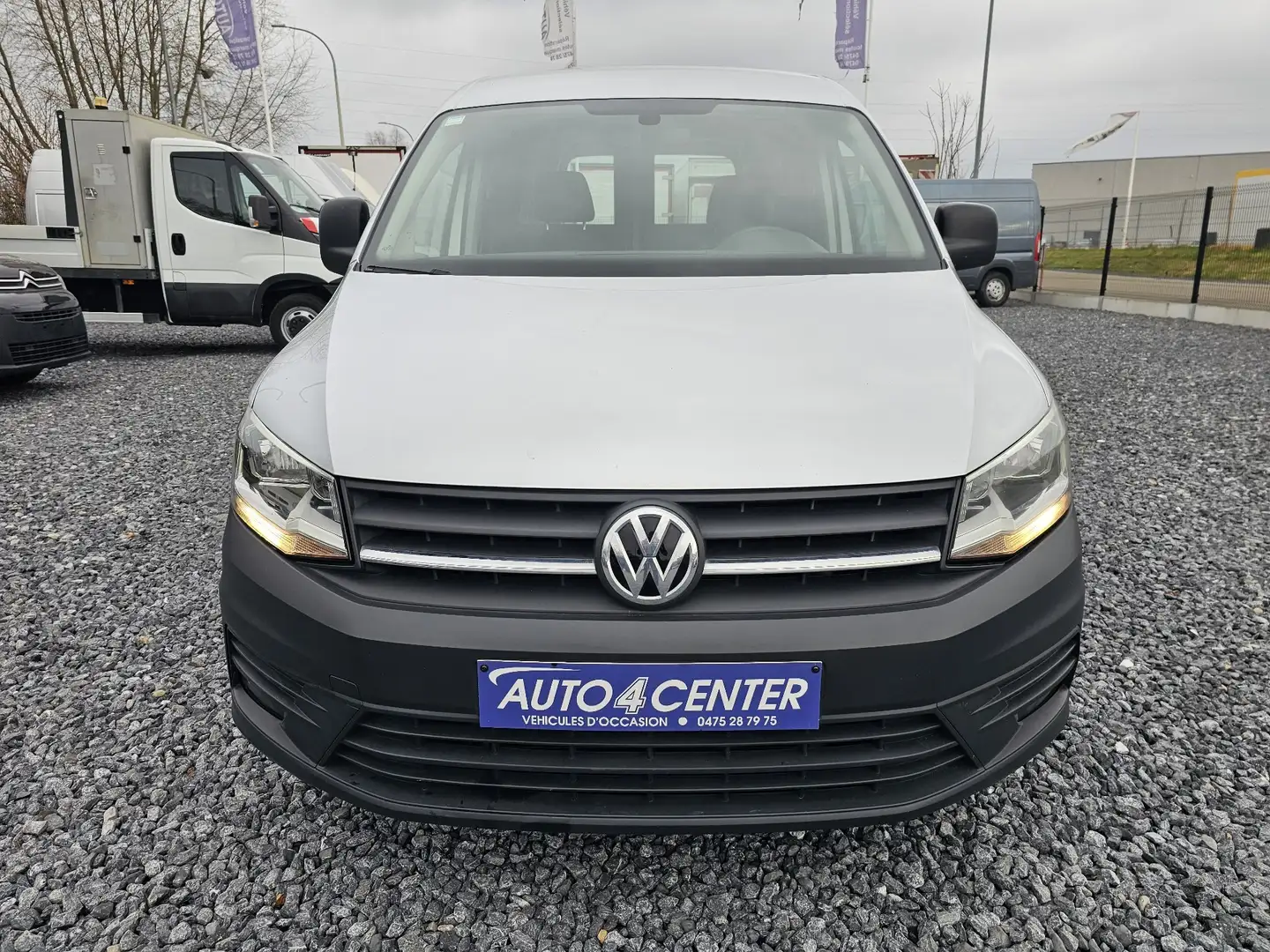 Volkswagen Caddy 2.0 CR TDi BOITE DSG // GPS / GARANTIE 1 AN // Gris - 2