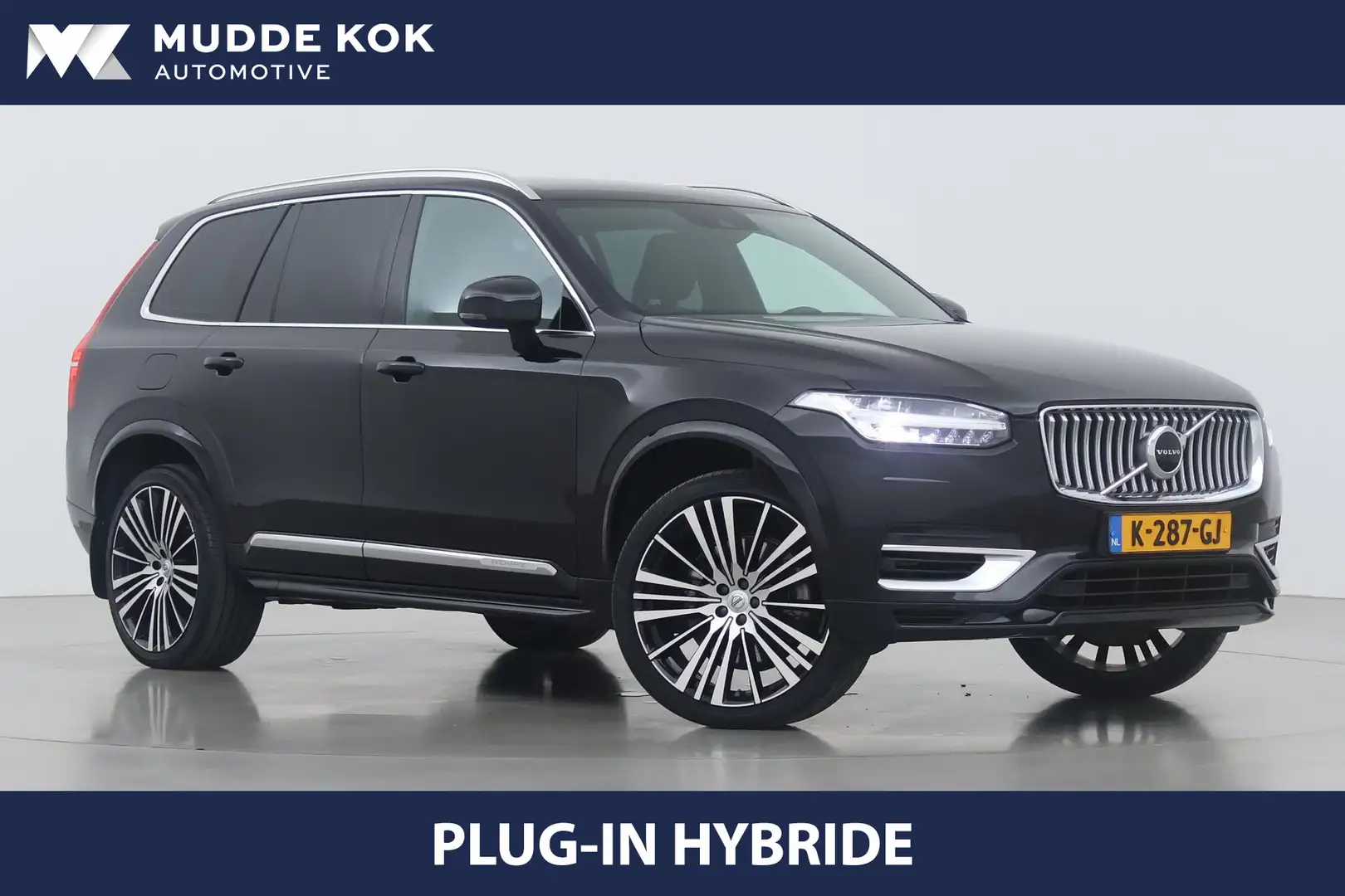 Volvo XC90 T8 Recharge Business Pro | Luchtvering | 22 Inch | Zwart - 1