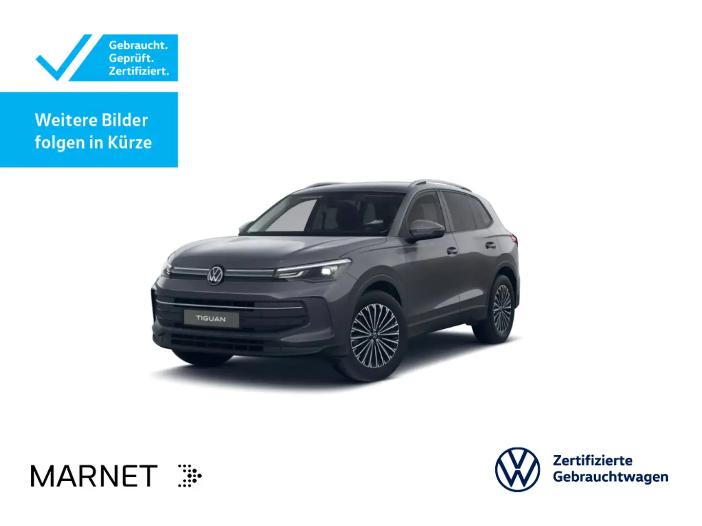 Volkswagen Tiguan 1.5 eTSI DSG LIFE*LED*AHK*KAMERA*NAVI*PDC Grijs - 1