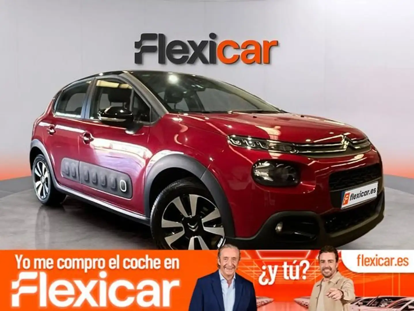Citroen C3 1.2 PureTech Feel 68 Rojo - 1