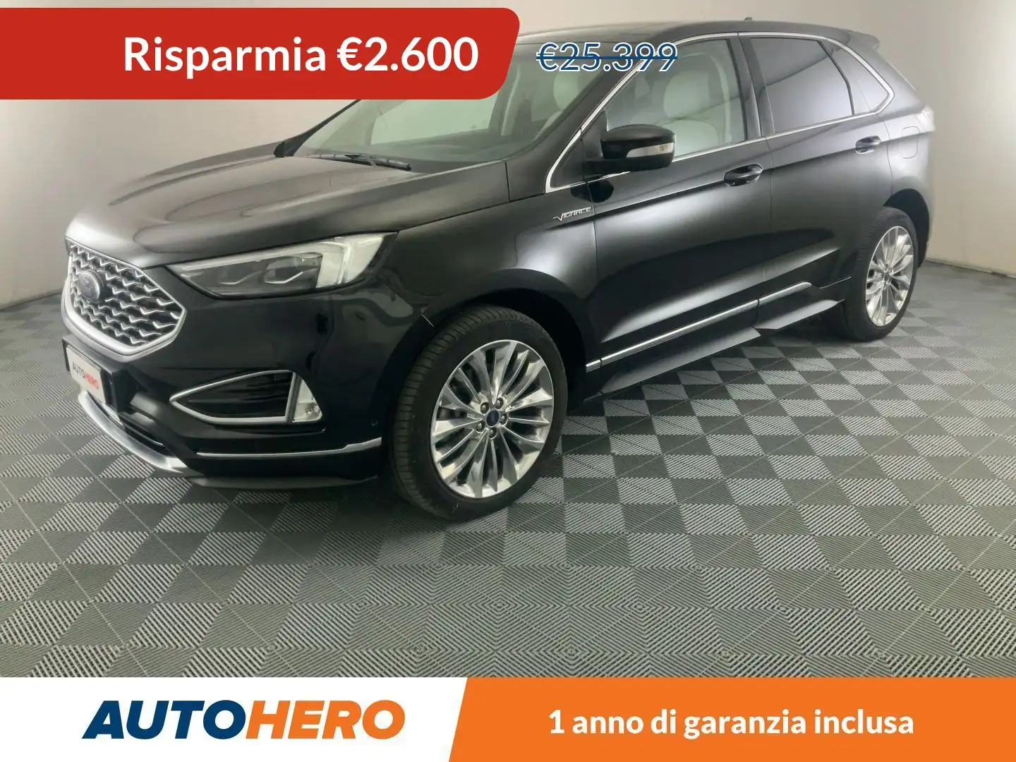 Ford Edge 2.0 TDCi EcoBlue Vignale 238 CV aut AWD Černá - 1