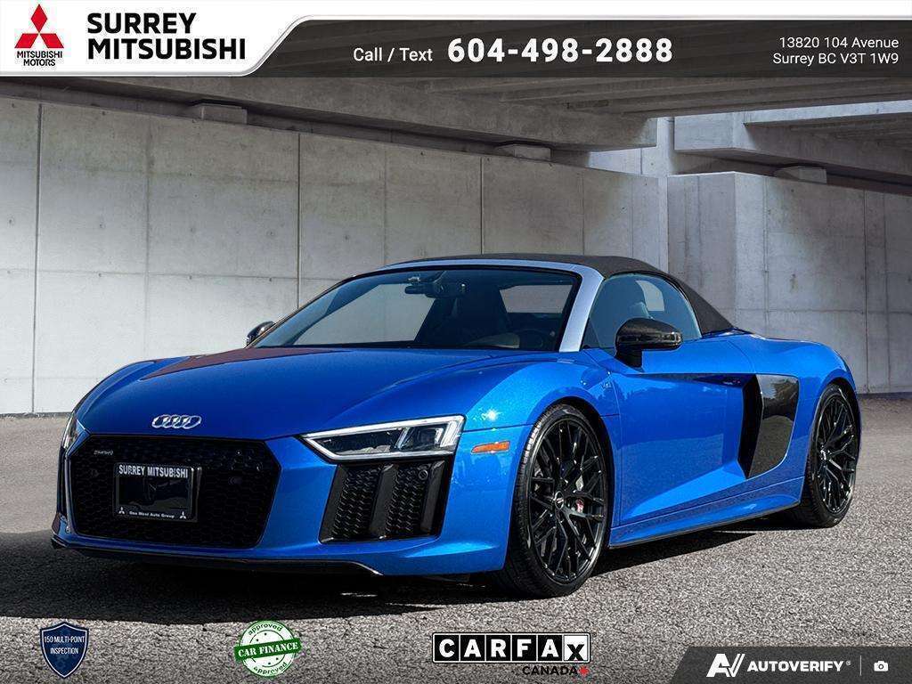  2018 Audi R8 quattro V10 Plus Spyder AWD   