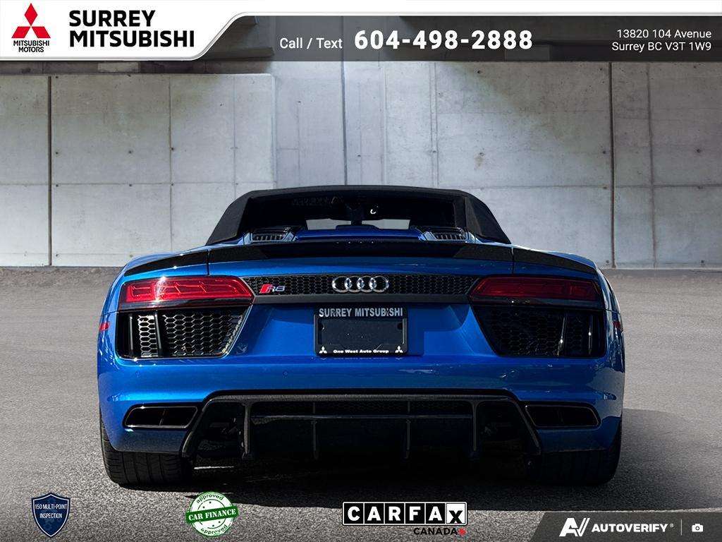 2018 Audi R8 Spyder