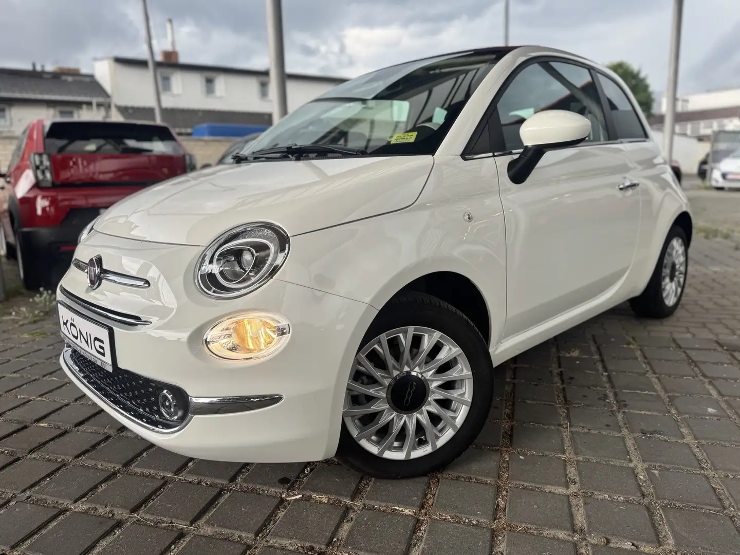 Fiat 500C Dolcevita PDC*Klimaautomatik Weiß - 1