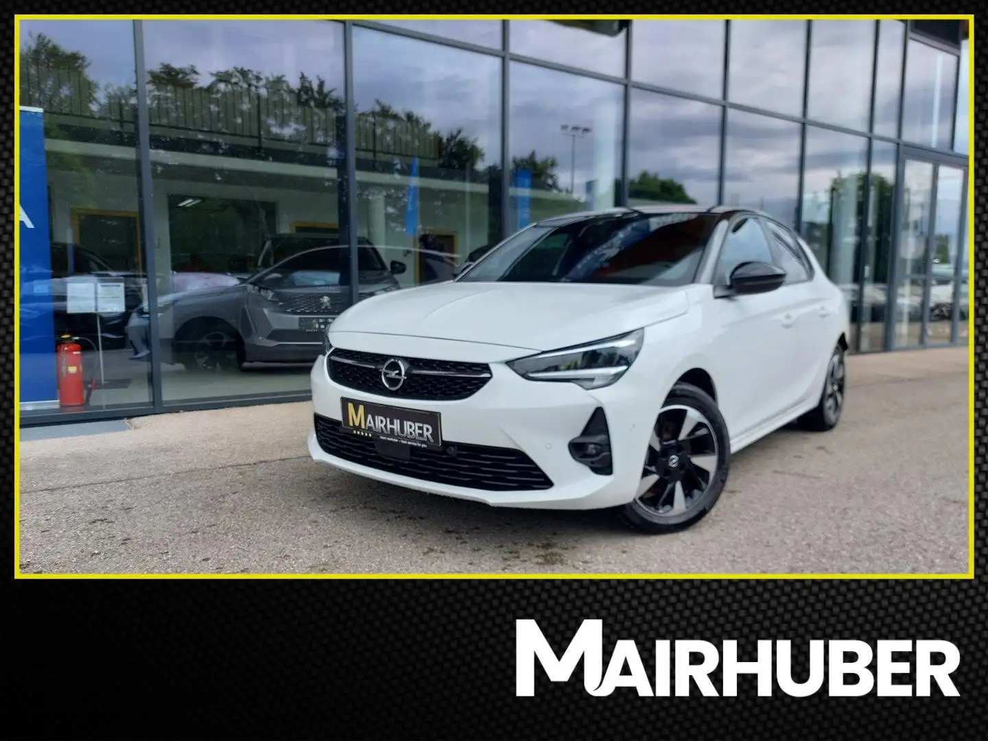 Opel Corsa GS Elektro 136PS Blanc - 1