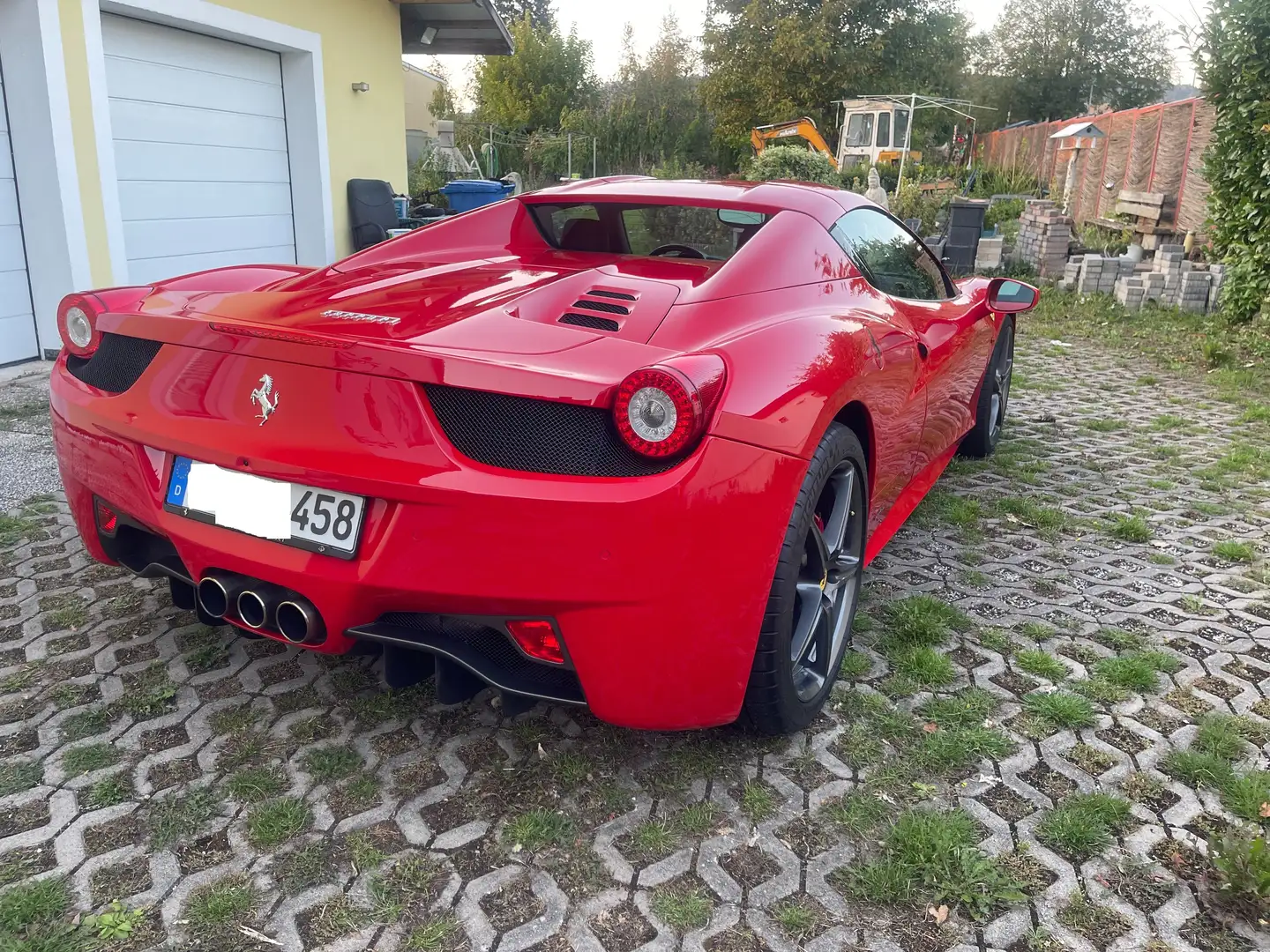 Ferrari 458 Italia Cabrio Rot - 1