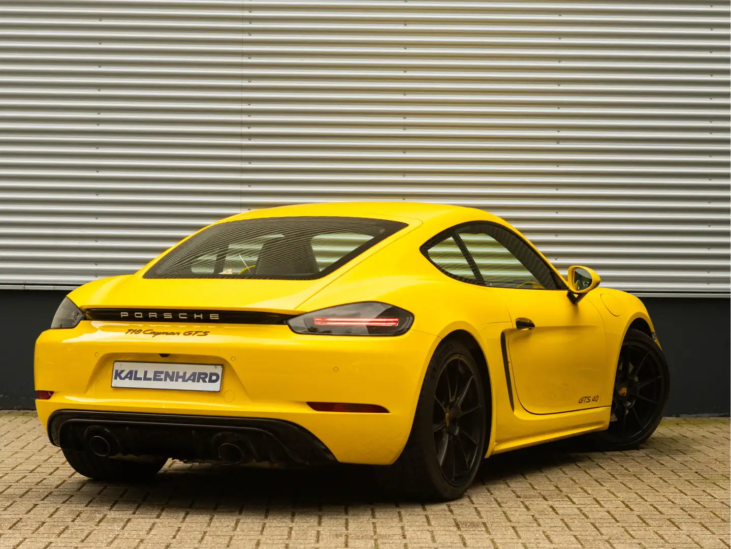 Porsche 718 Cayman GTS 4.0 - PDK - PASM - 18-Wegstoelen - Stoe Жовтий - 2