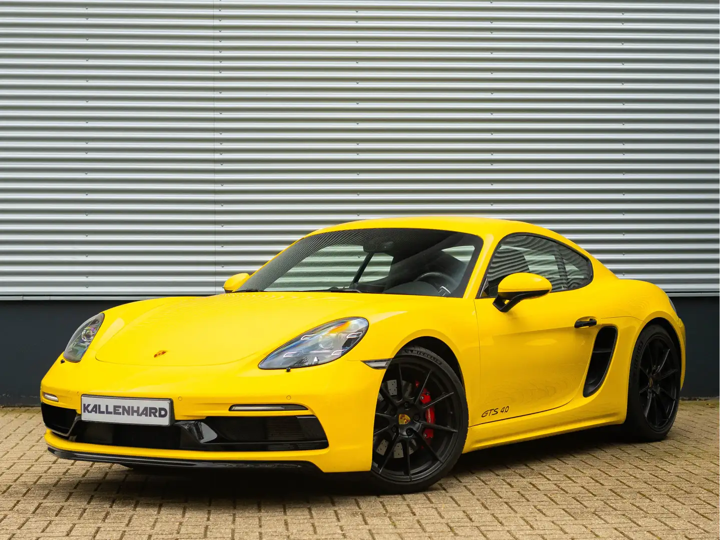 Porsche 718 Cayman GTS 4.0 - PDK - PASM - 18-Wegstoelen - Stoe Жовтий - 1