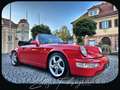 Porsche 964 Carrera 2 Cabriolet-Deutsches Auto-gepflegt Piros - thumbnail 2