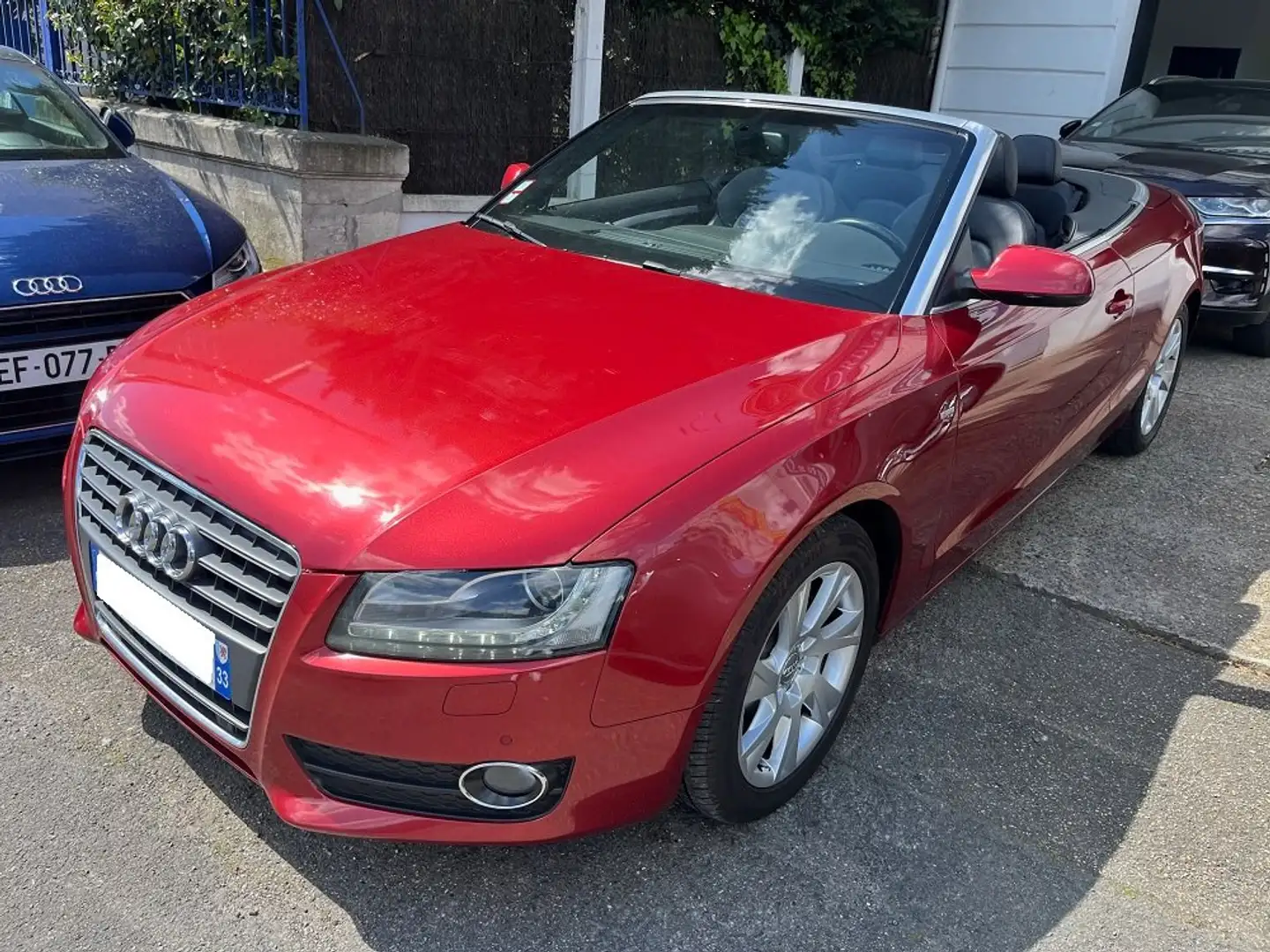 Audi A5 Cabriolet 2.0 TFSI 211 S line Rot - 1