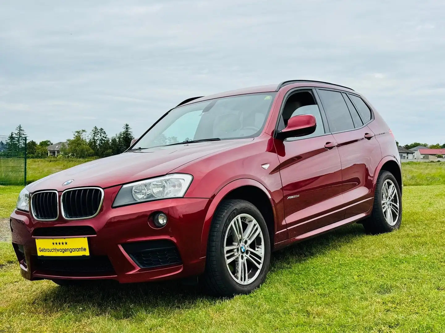 BMW X3 xDrive 20 d Rojo - 2