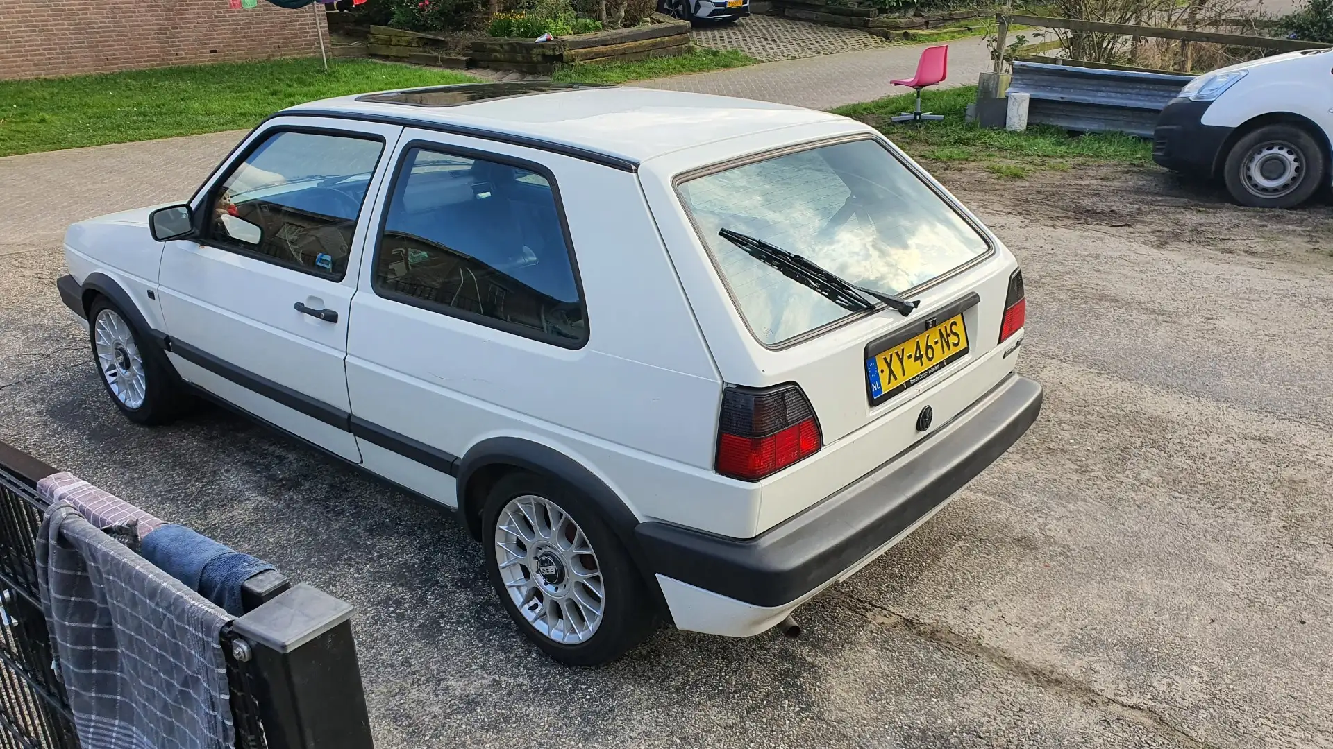 Volkswagen Golf Blanc - 2