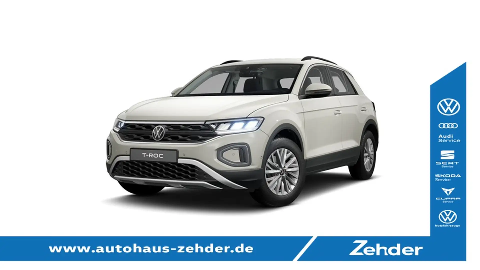 Volkswagen T-Roc Life 1.0 TSI OPF 2x verfügbar Ganzjahresreifen,... Beige - 1