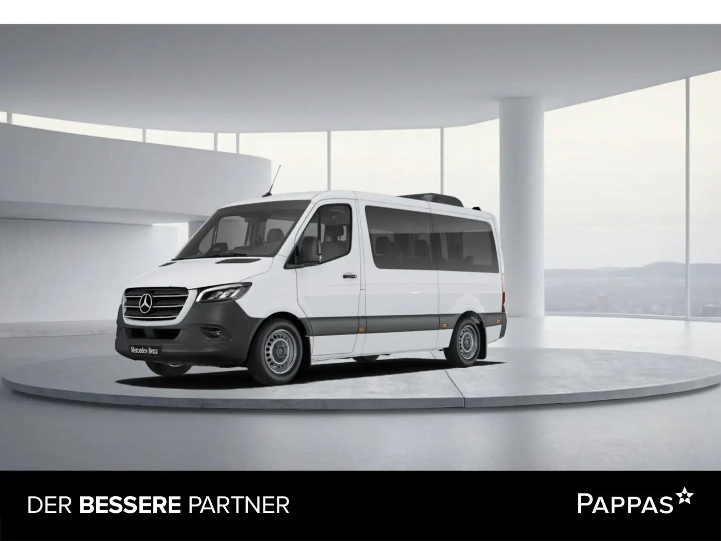 Mercedes-Benz Sprinter 317 CDI Kombi SELECT 3665 9 Sitze Navi Weiß - 1