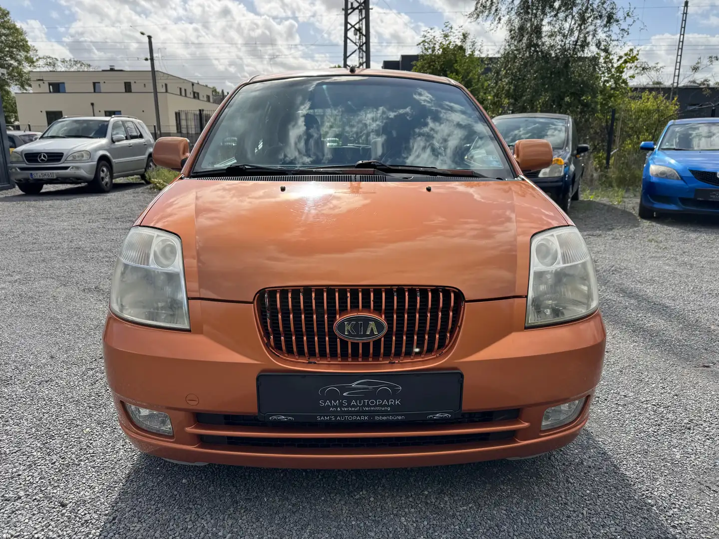 Kia Picanto 1.1 EX KLIMA SHZ ELEKTRISCHE FENSTER Orange - 2