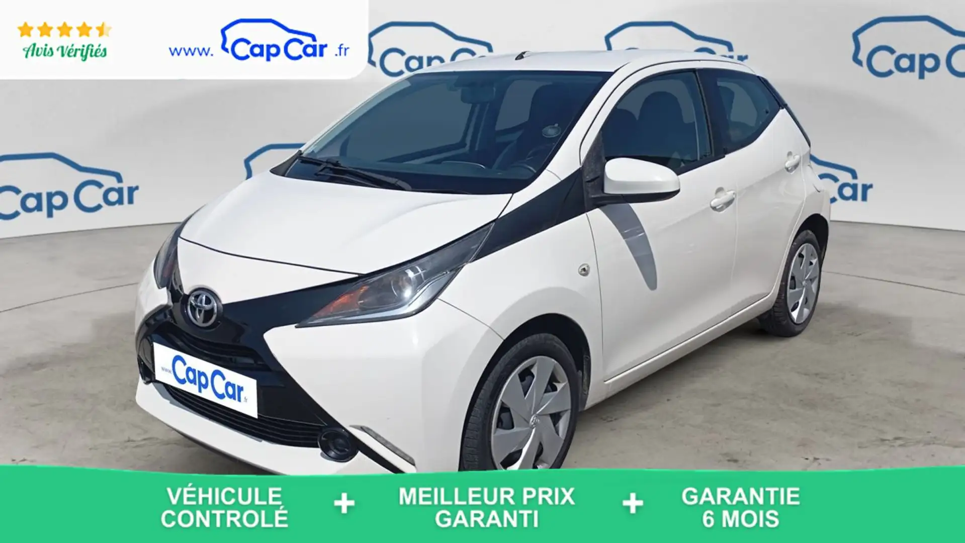 Toyota Aygo 1.0 VVT-i 69 X-Play Blanc - 1
