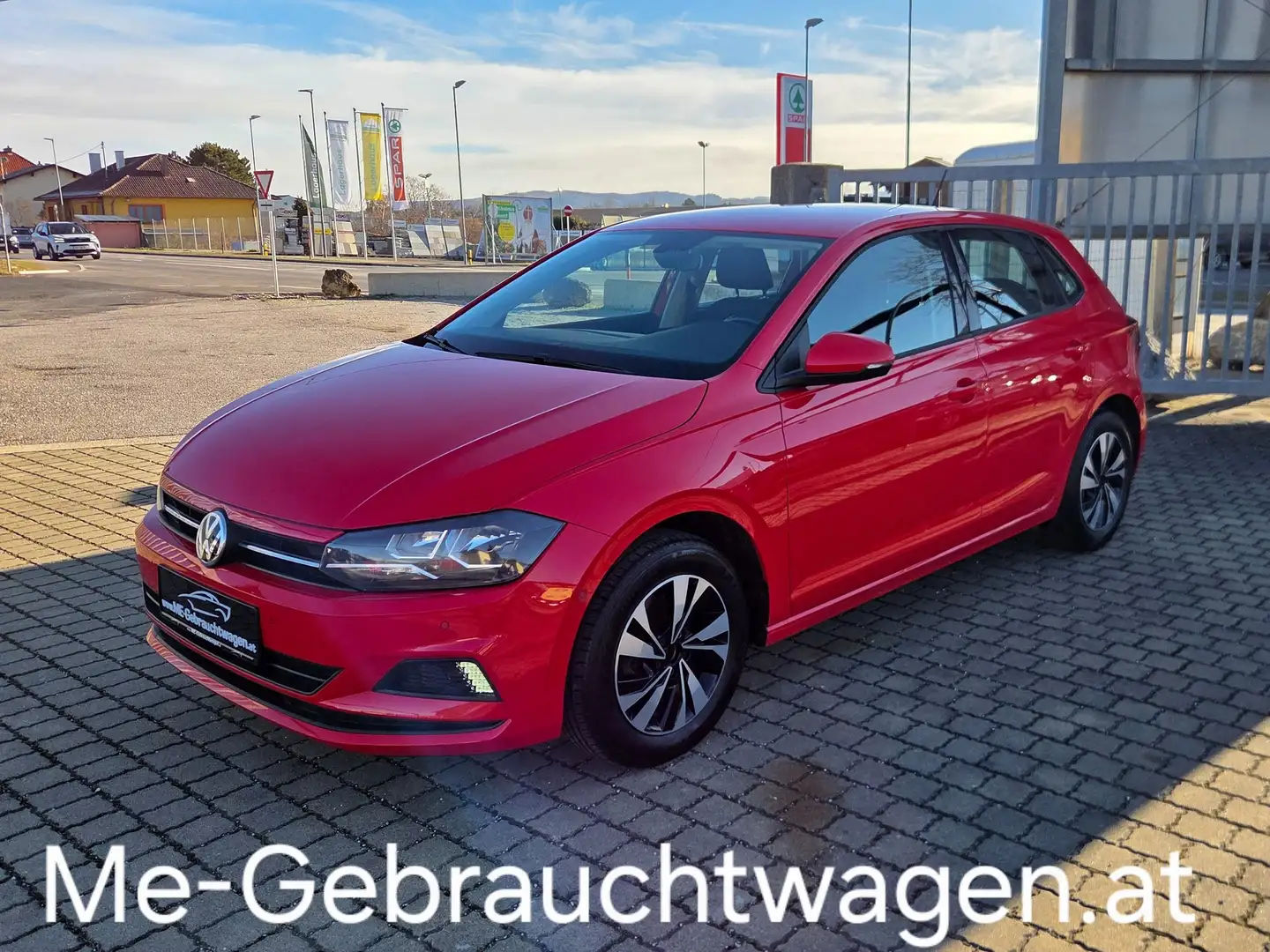 Volkswagen Polo 1.0 CL*TEMPOMAT/PDC/SHZG/KLIMA/ALUFELGEN* Rot - 1