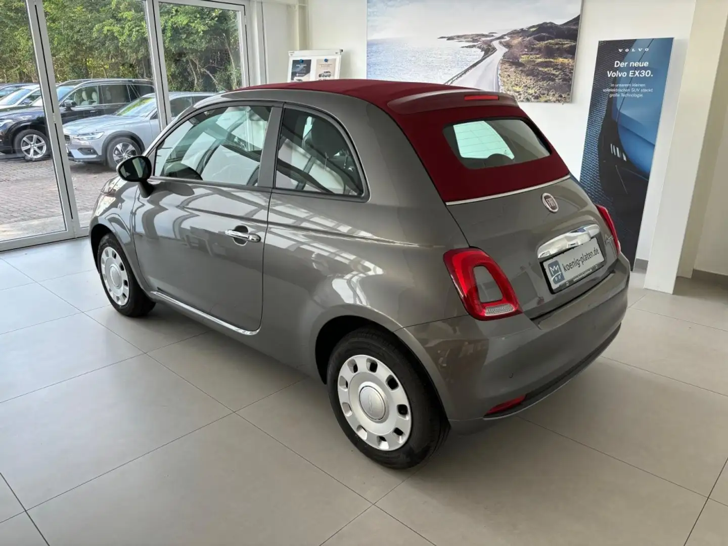 Fiat 500C 1.0 Mild Hybrid Dolcevita (EURO 6d) Klima Navi Grau - 2