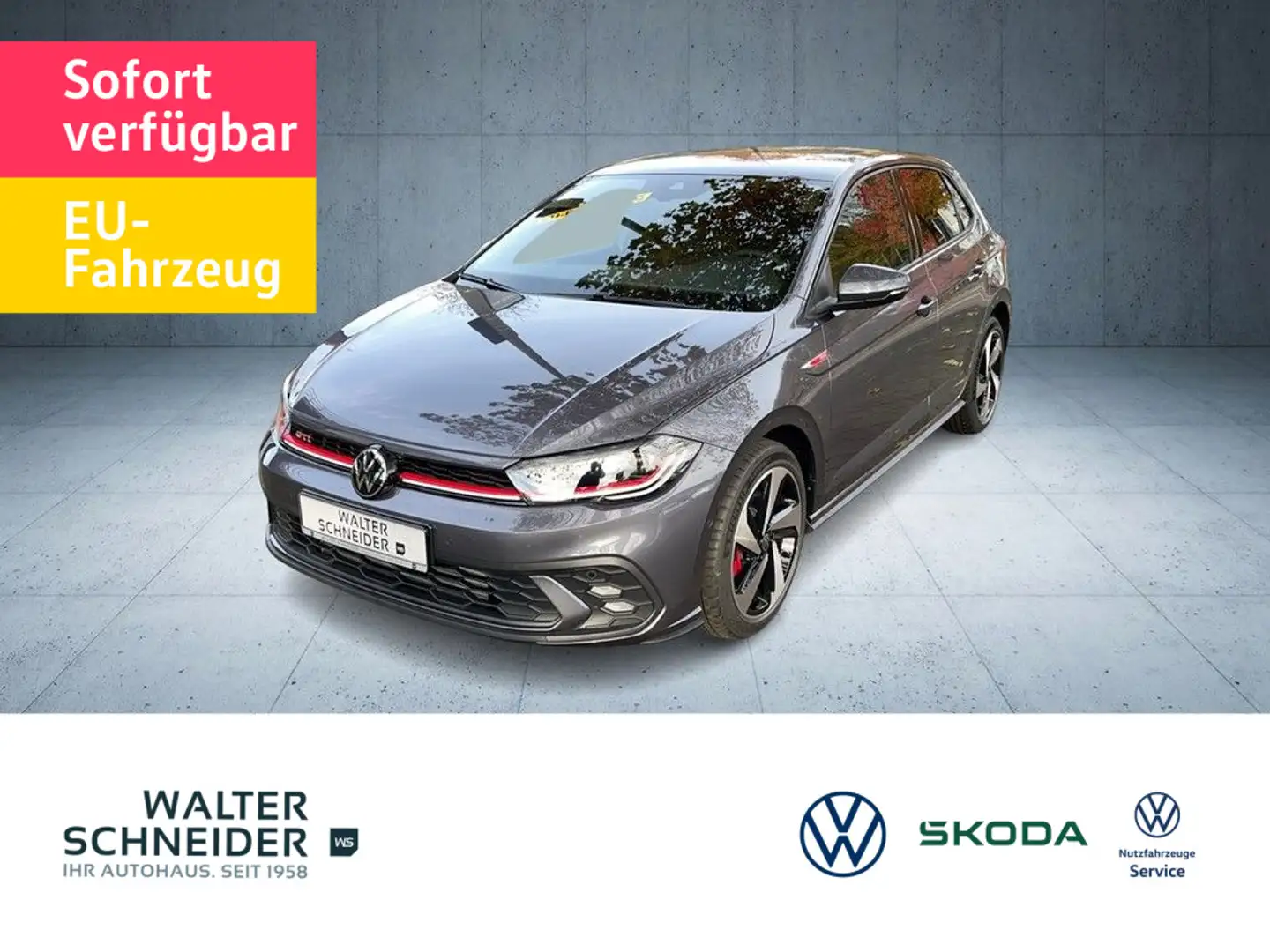 Volkswagen Polo GTI 2.0 TSI 207 PS DSG Kamera Klimaautom Grau - 1