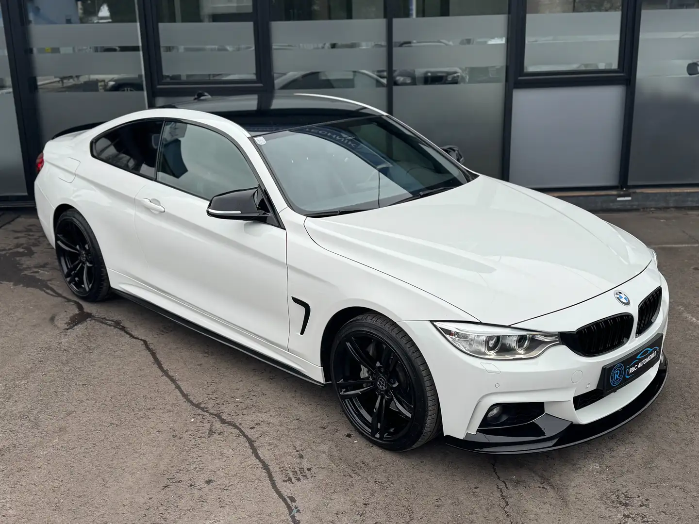 BMW 435 435d xDrive Coupe M Sport Aut./HARMANN KARDON Weiß - 2