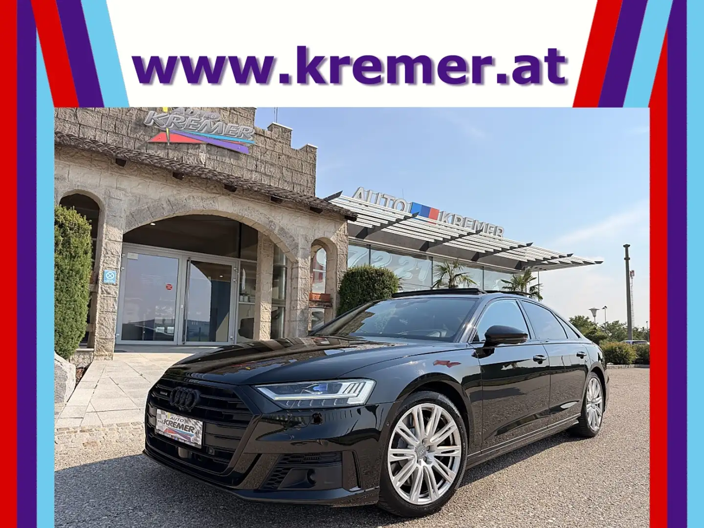 Audi A8 60 TDI V8 quattro Tiptronic/360°/B&O/MATRIX-LAS... Schwarz - 1