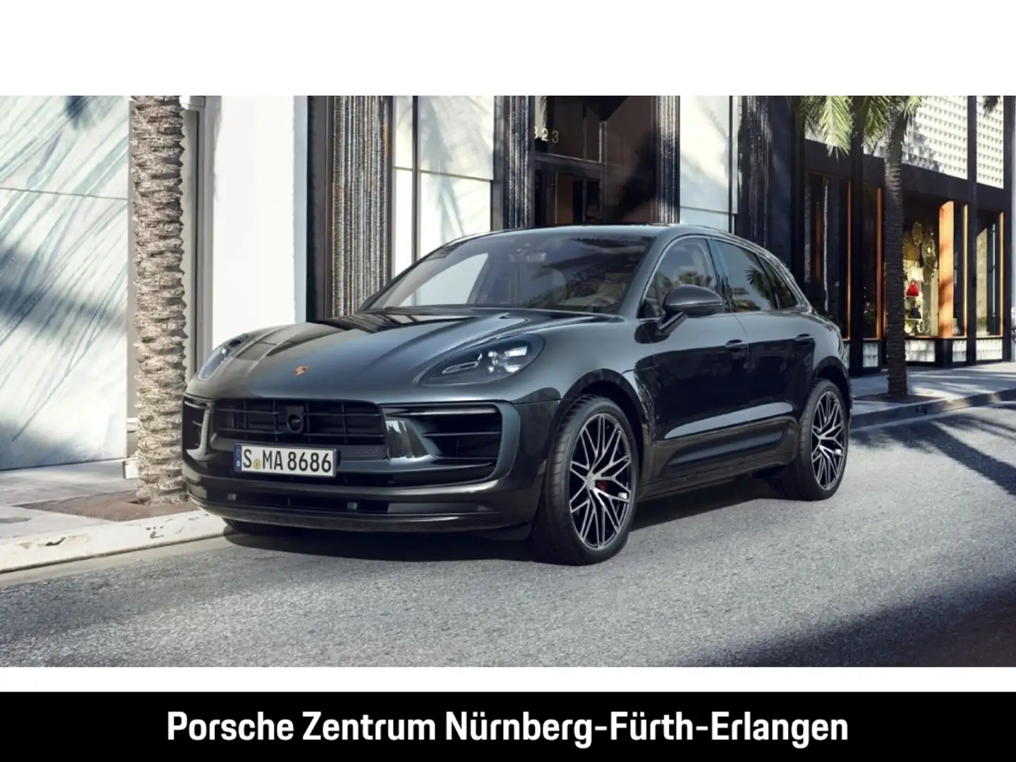 Porsche Macan S Luftfeder SportChrono Klimasitz 360°Kamera Schwarz - 1